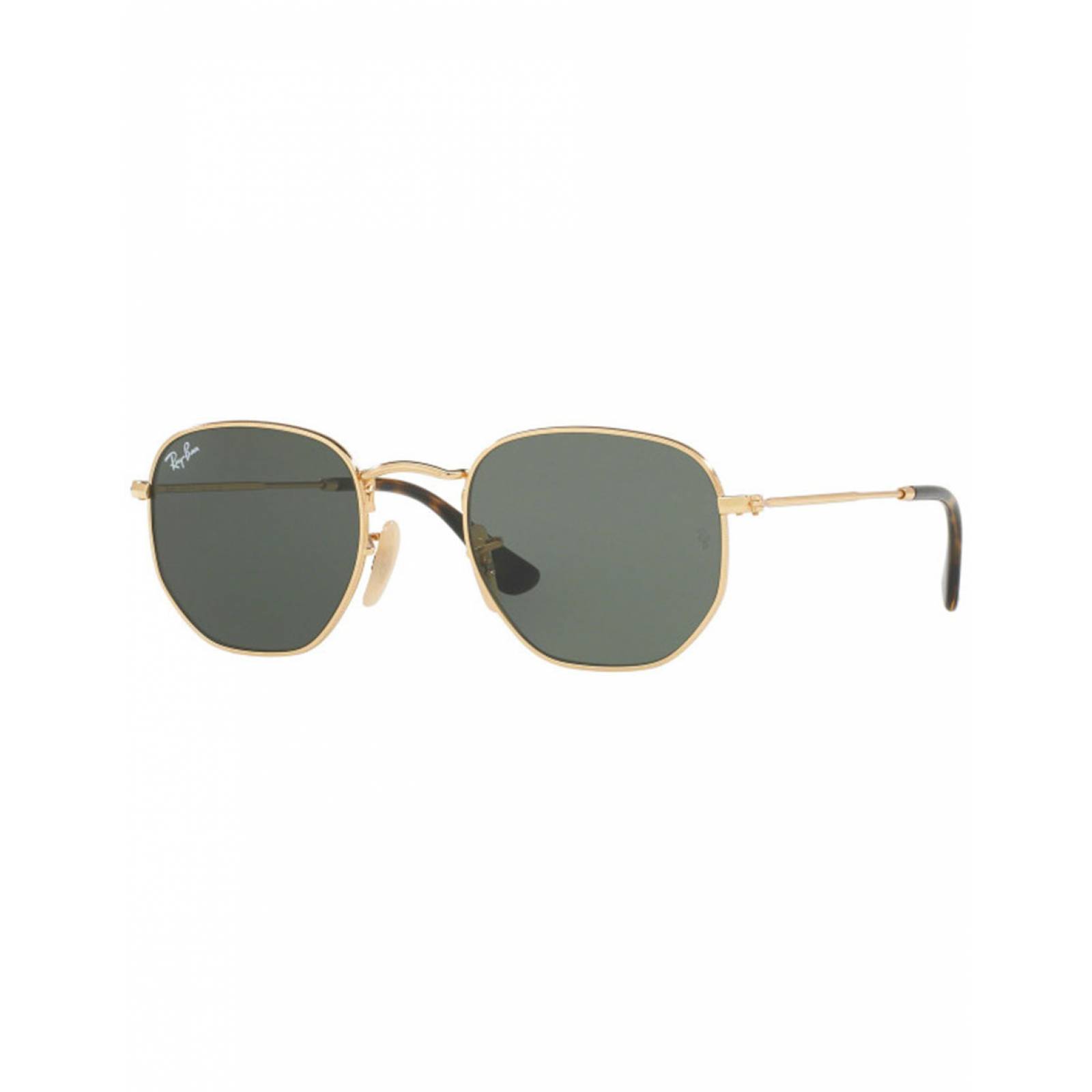 Lente De Sol Ray Ban Hexagonal Flat Rb3548N 001 51Mm G15 Dorado