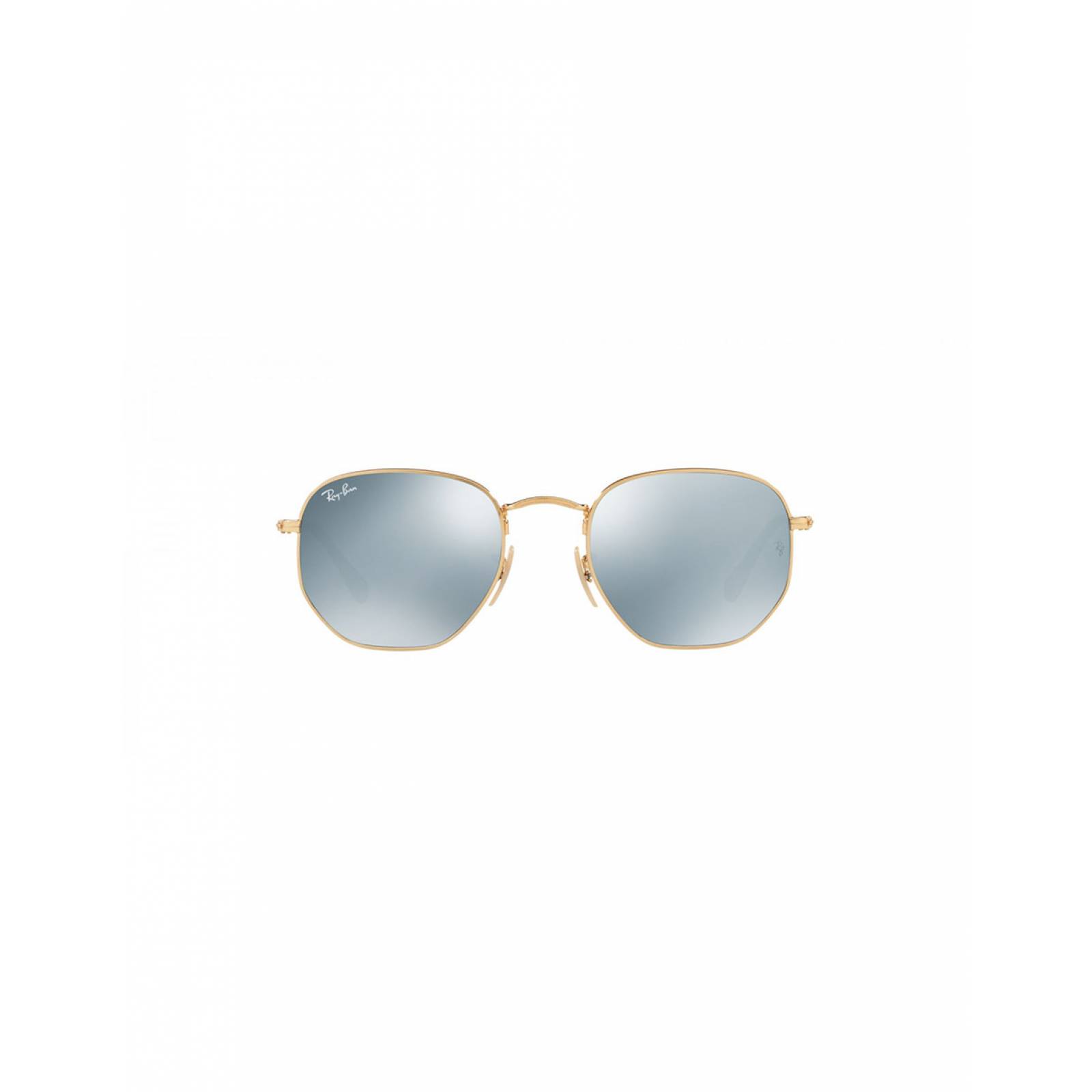 Lente De Sol Ray Ban Hexagonal Flat Rb3548N 001/30 54Mm Plata