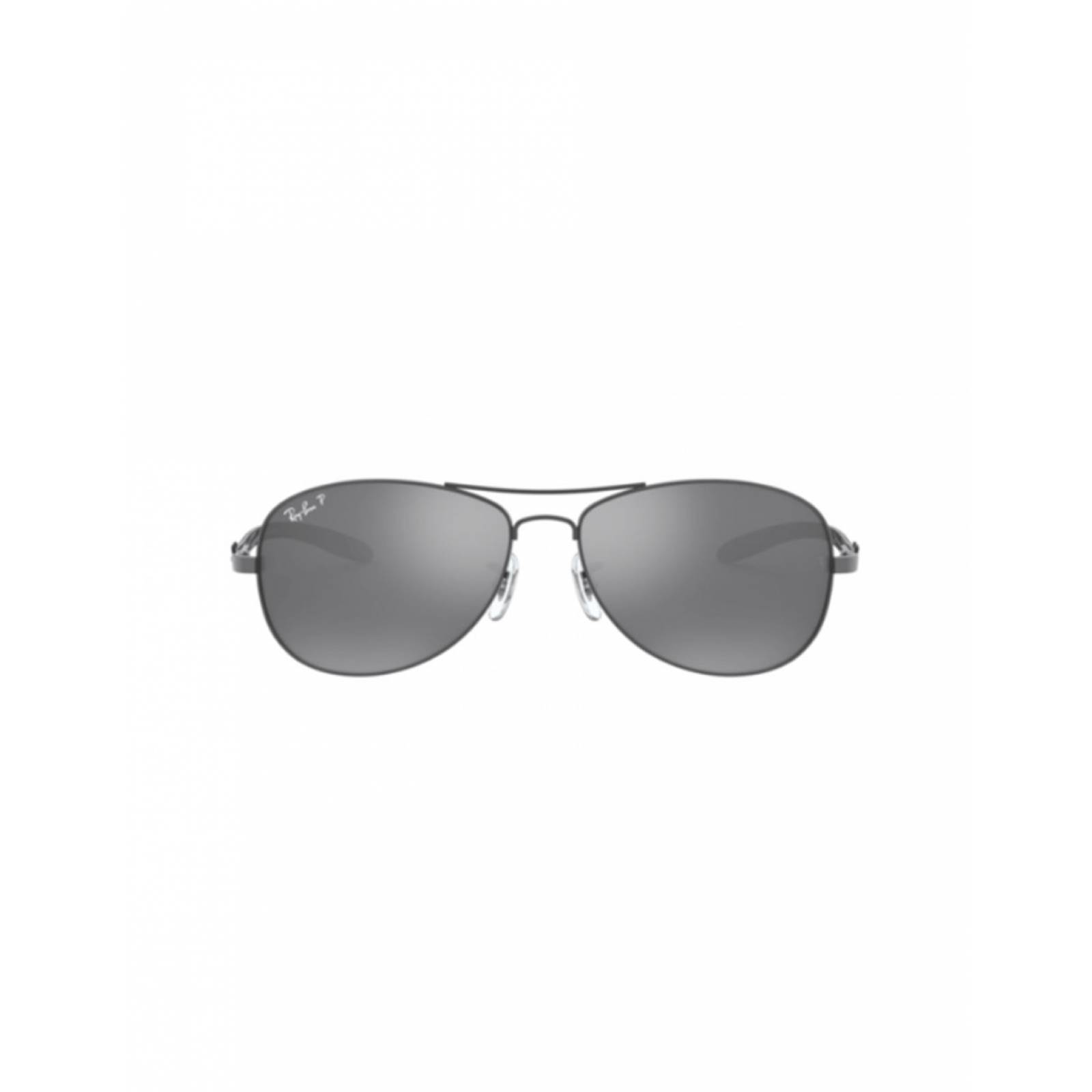 Lente De Sol Ray Ban Polarizado Rb8301 004/K6 59Mm Plata