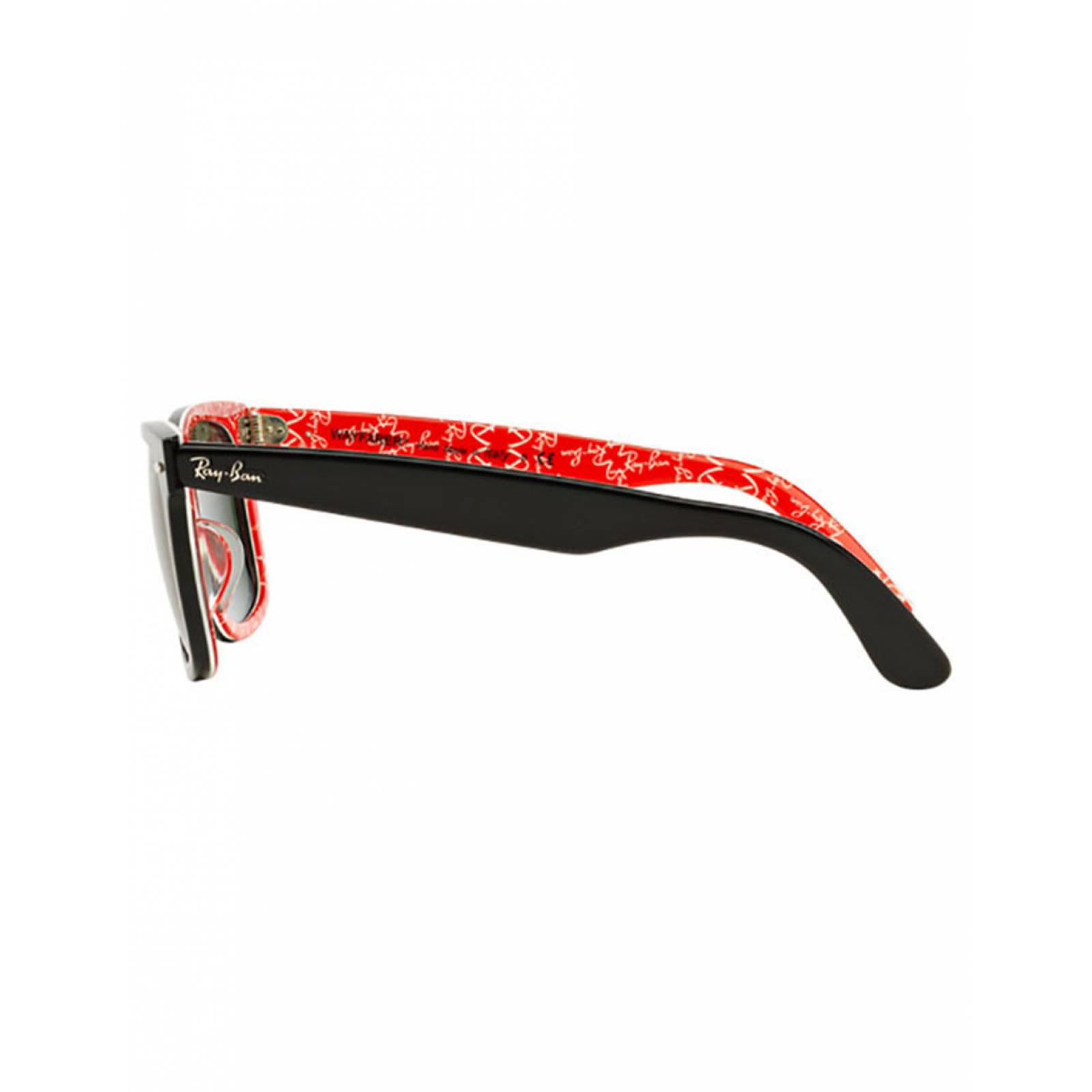 Lente De Sol Ray Ban Rb2140F 1016 Negro/ Rojo