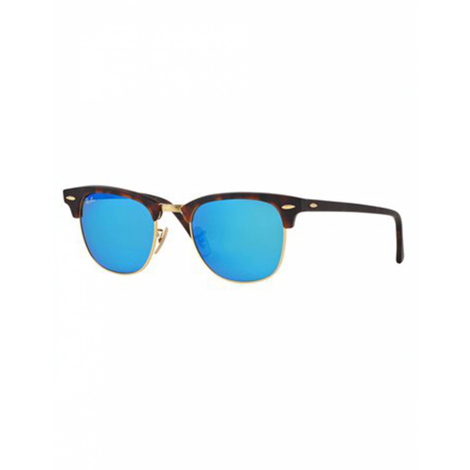 Lente De Sol Ray Ban Rb3016 1145/17 51Mm Negro/ Lente Azul Espejo