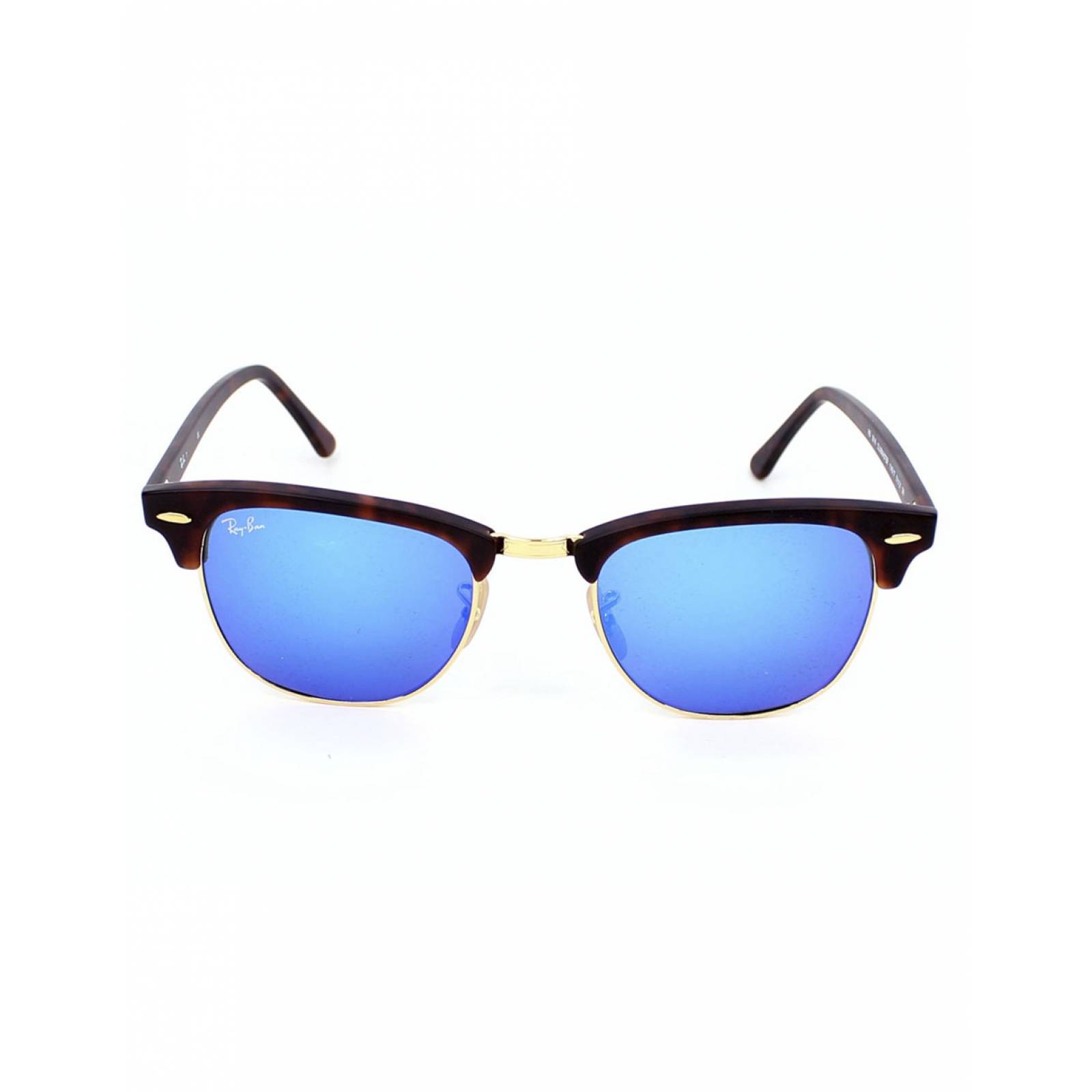Lente De Sol Ray Ban Rb3016 1145/17 51Mm Negro/ Lente Azul Espejo
