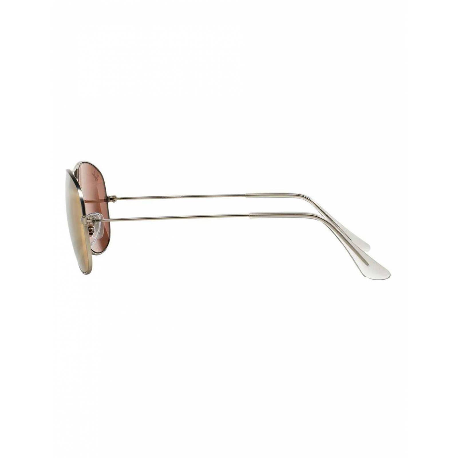 Lente De Sol Ray Ban Rb3362 019/Z2 59Mm Plateado/Bronce Espejo