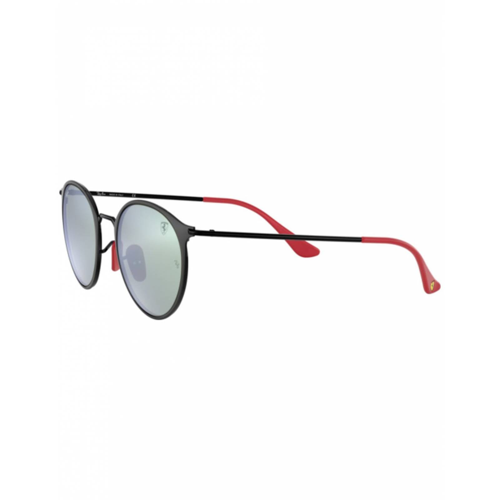 Lente De Sol Ray Ban Rb3602M F02230 Scuderia Ferrari 52Mm Negro Plata
