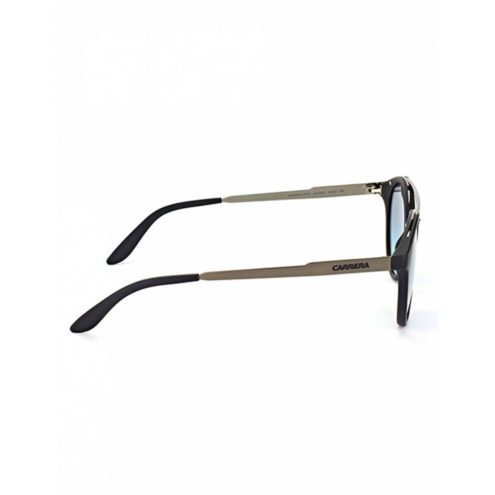Lentes De Sol Carrera 123/S (Qgg/Nm) 49Mm Negro/Plateado