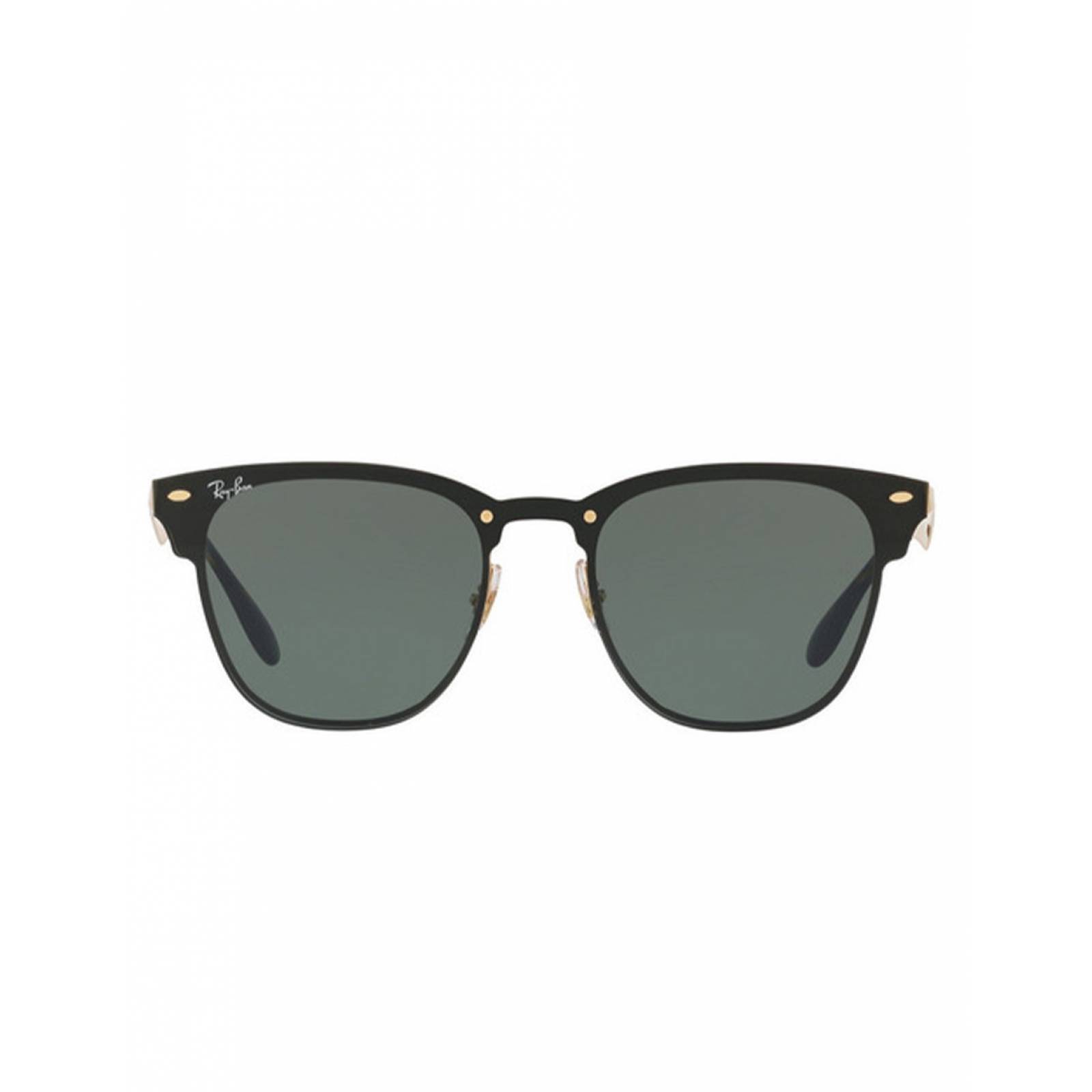 Lentes De Sol Ray Ban Blaze Clubmaster Rb3576N 043/71 47Mm G15 Dorado/Negro