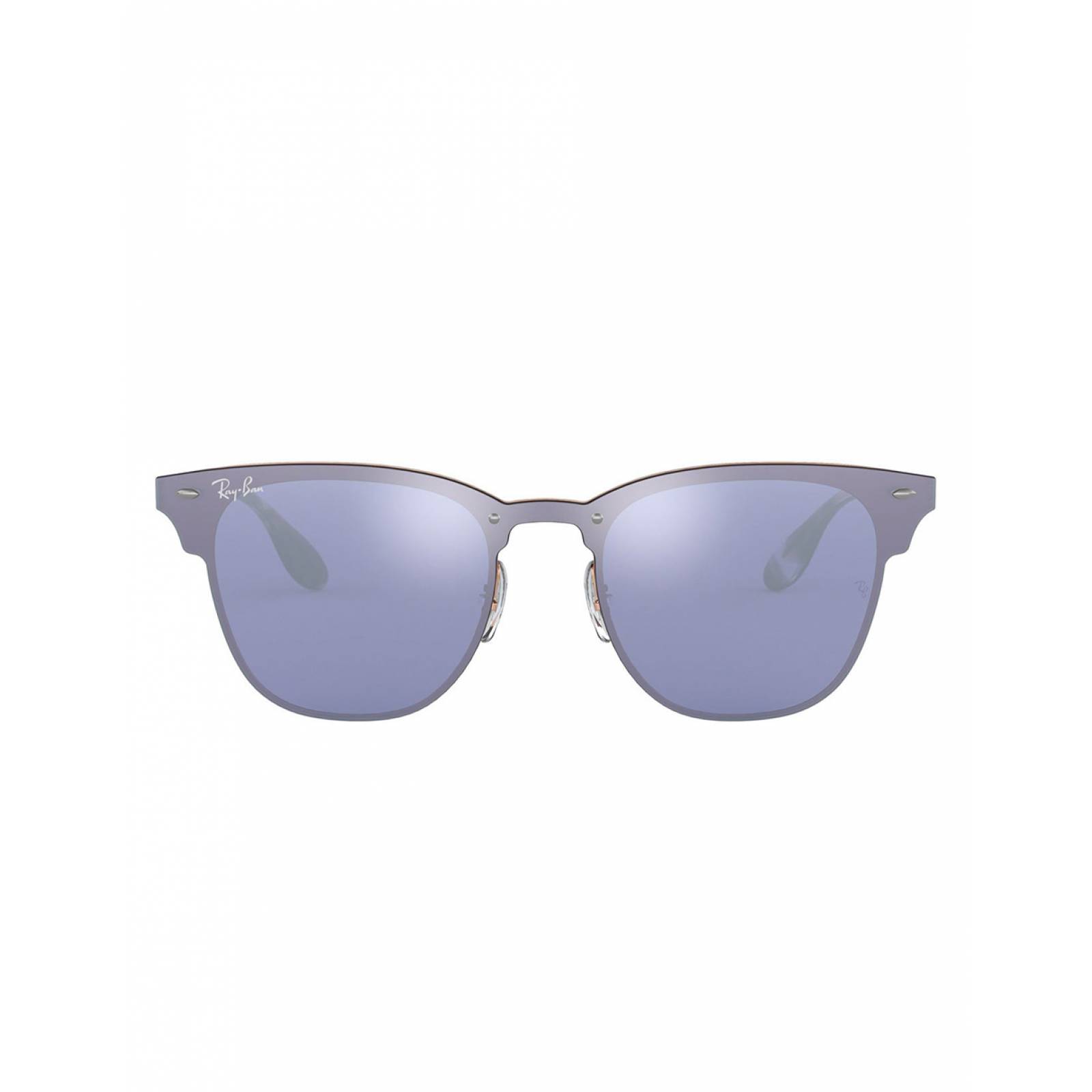 Lentes De Sol Ray Ban Blaze Clubmaster Rb3576N 90391U 47Mm Plata
