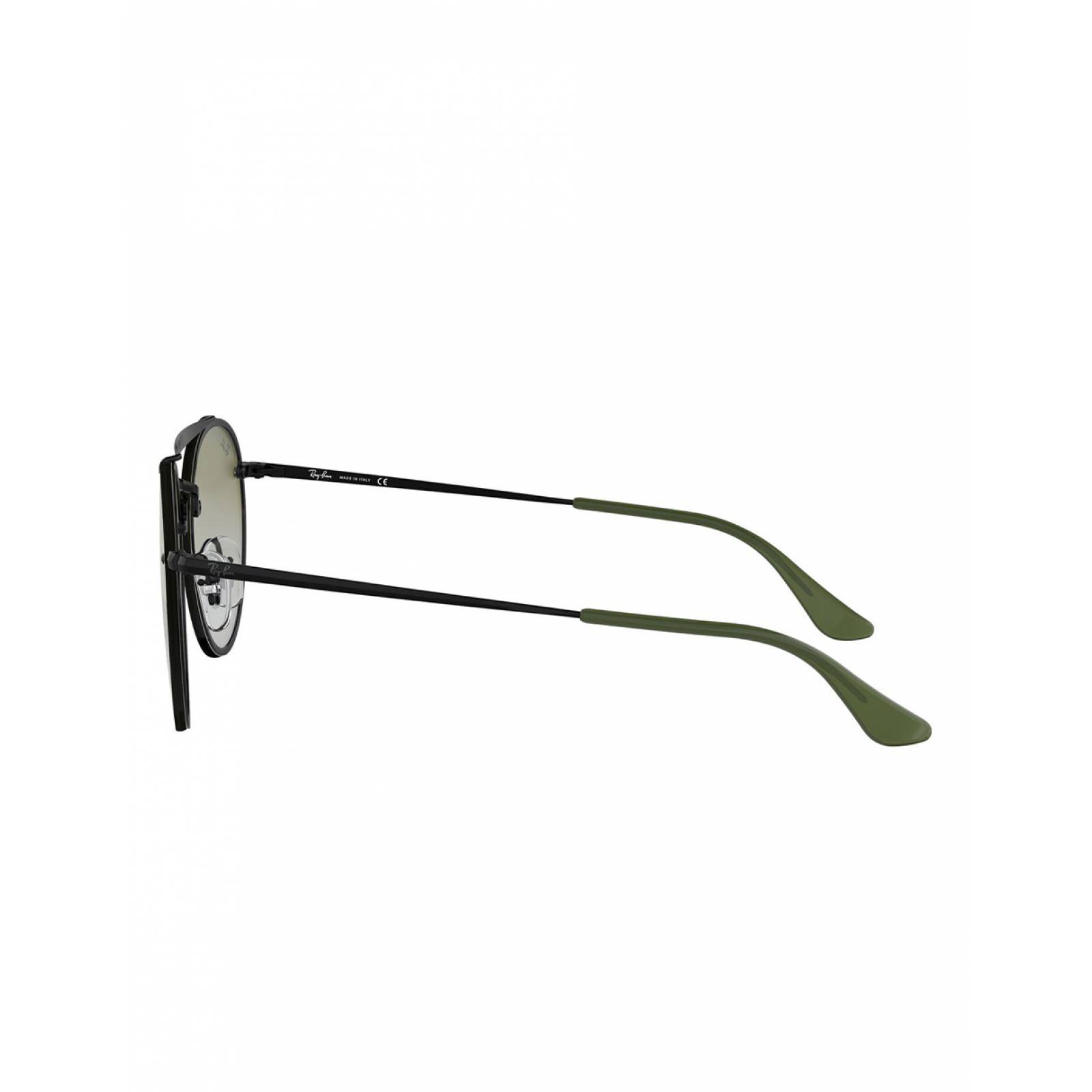 Lentes De Sol Ray Ban Blaze Round Double Bridge Rb3614N 148/0R Verde