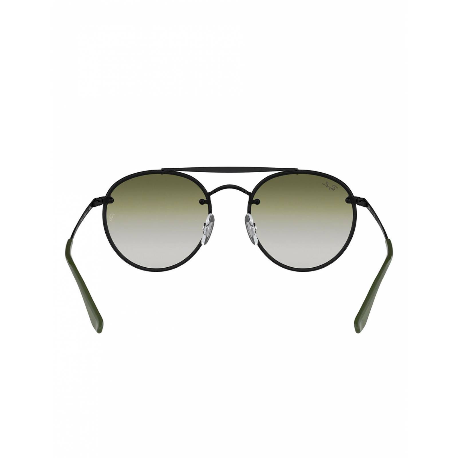 Lentes De Sol Ray Ban Blaze Round Double Bridge Rb3614N 148/0R Verde