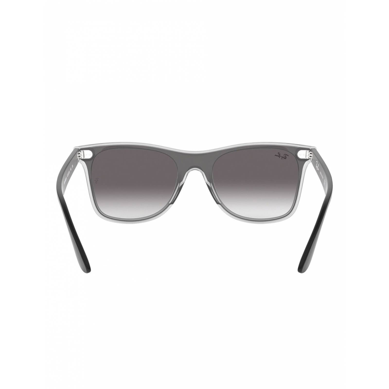 Lentes De Sol Ray Ban Blaze Wayfarer Rb4440Nf 6355U0 41Mm Transparente Gris Degradado