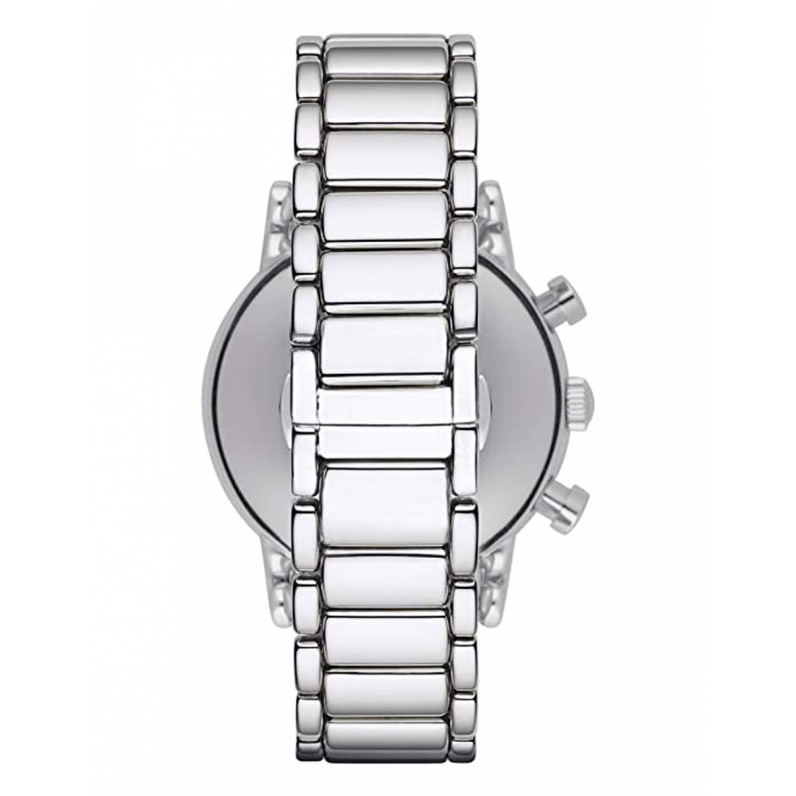 RELOJ EMPORIO ARMANI AR1853 PLATA NEGRO