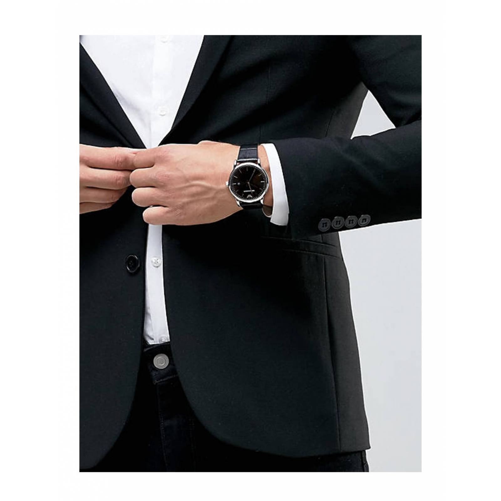 RELOJ EMPORIO ARMANI CABALLERO AR2500 NEGRO