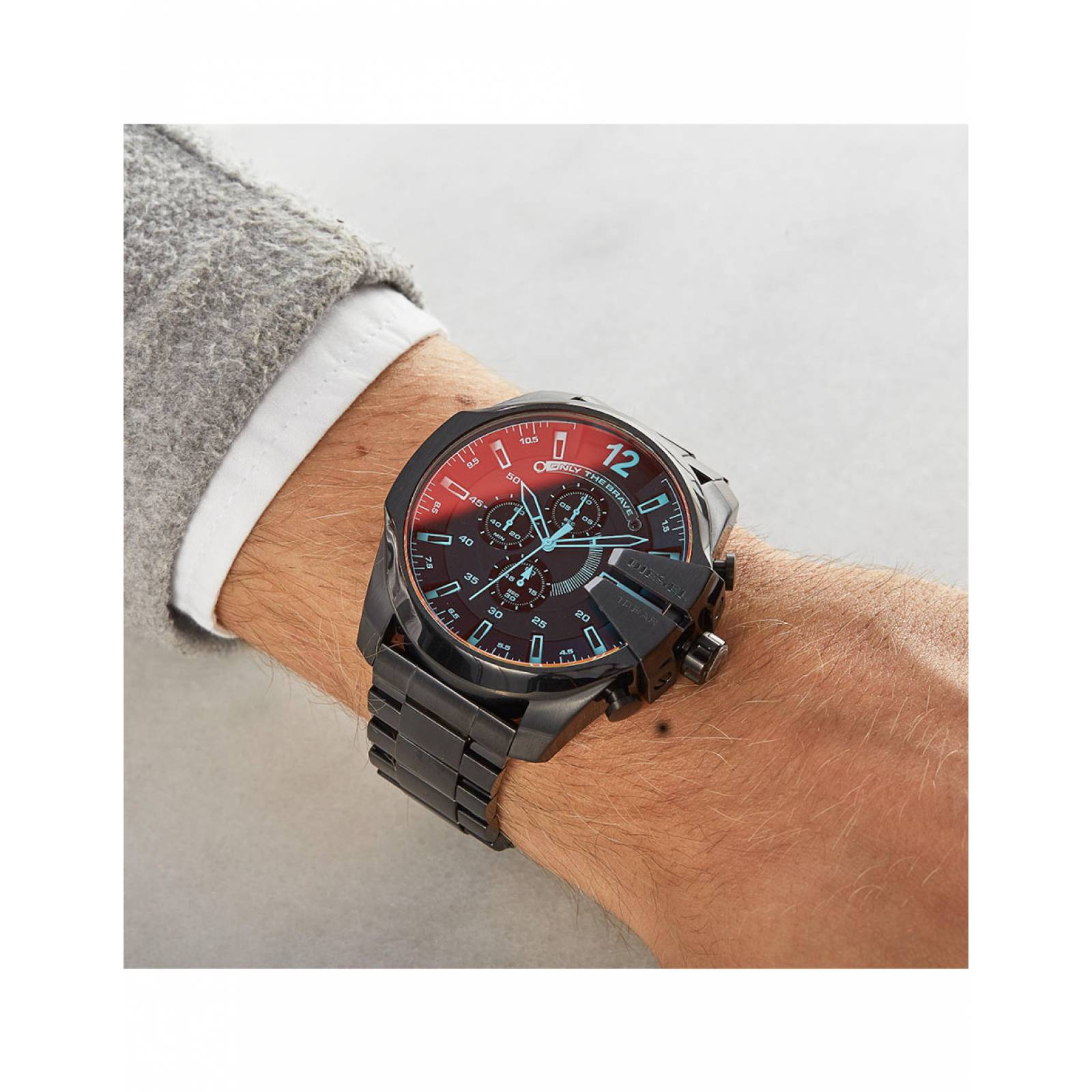 RELOJ DIESEL DZ4318 NEGRO NARANJA