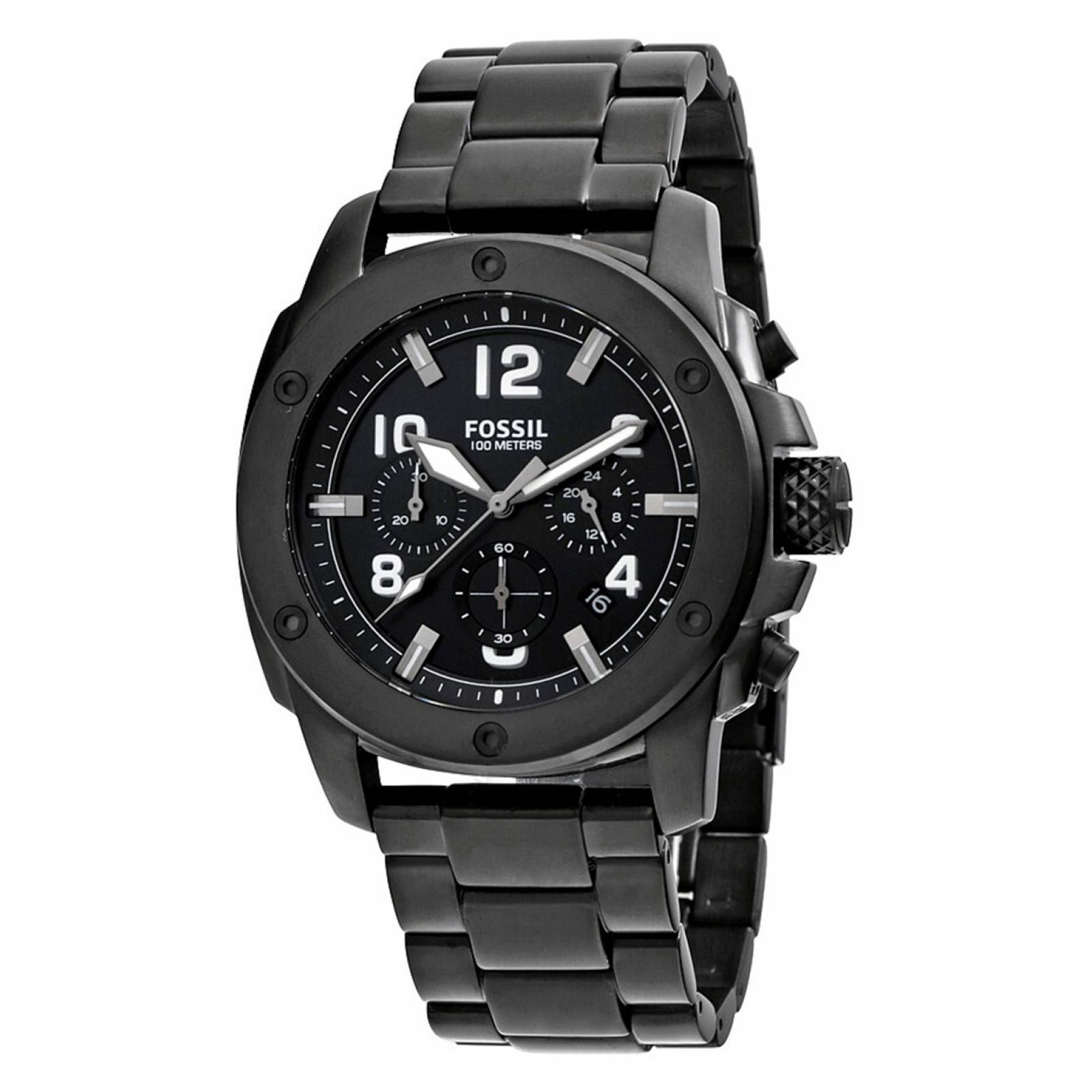 RELOJ FOSSIL CABALLERO FS4927 NEGRO