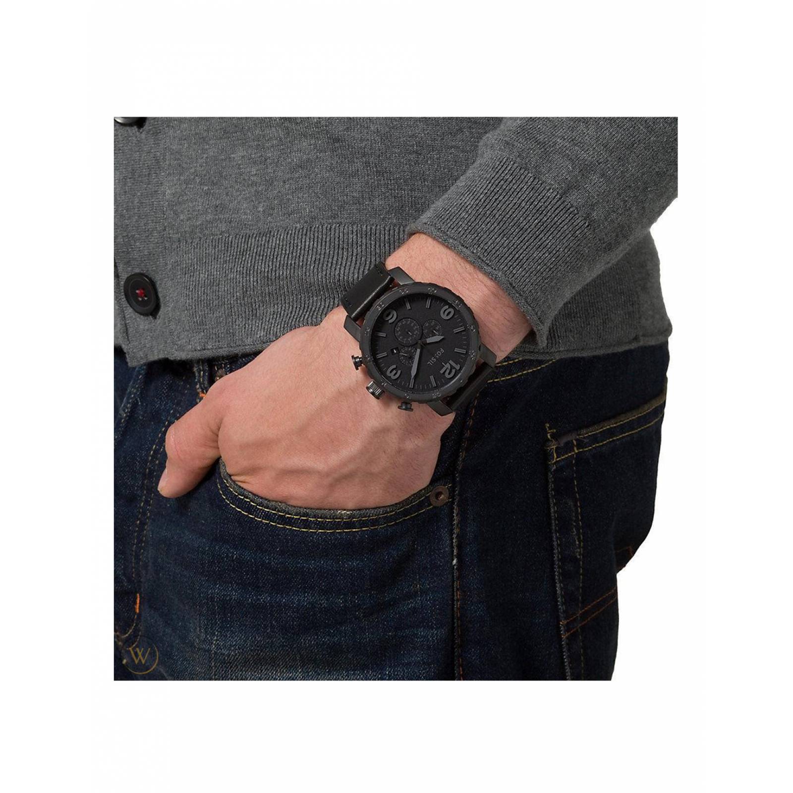 RELOJ FOSSIL CABALLERO JR1354 NEGRO