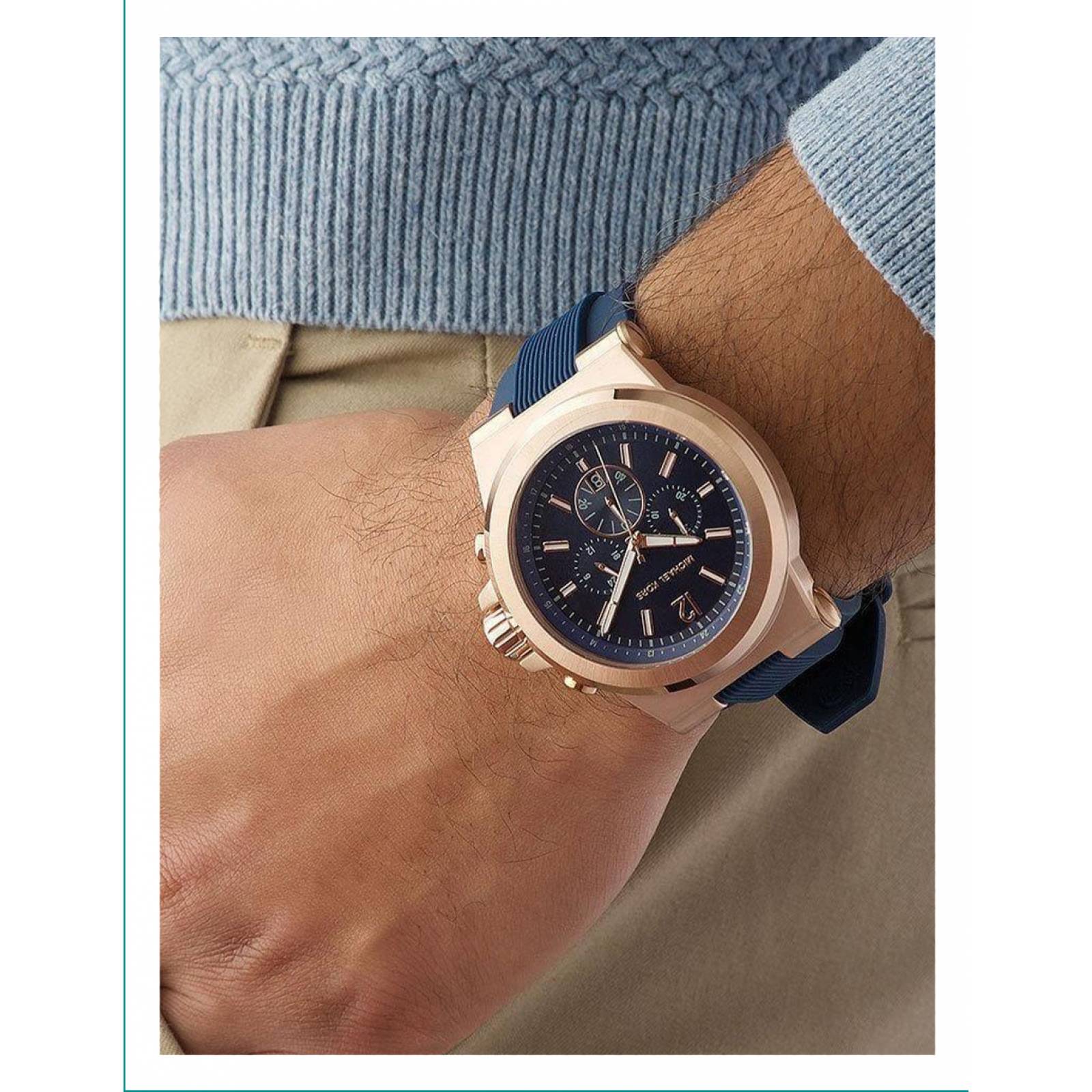 RELOJ MICHAEL KORS CABALLERO MK8295 AZUL