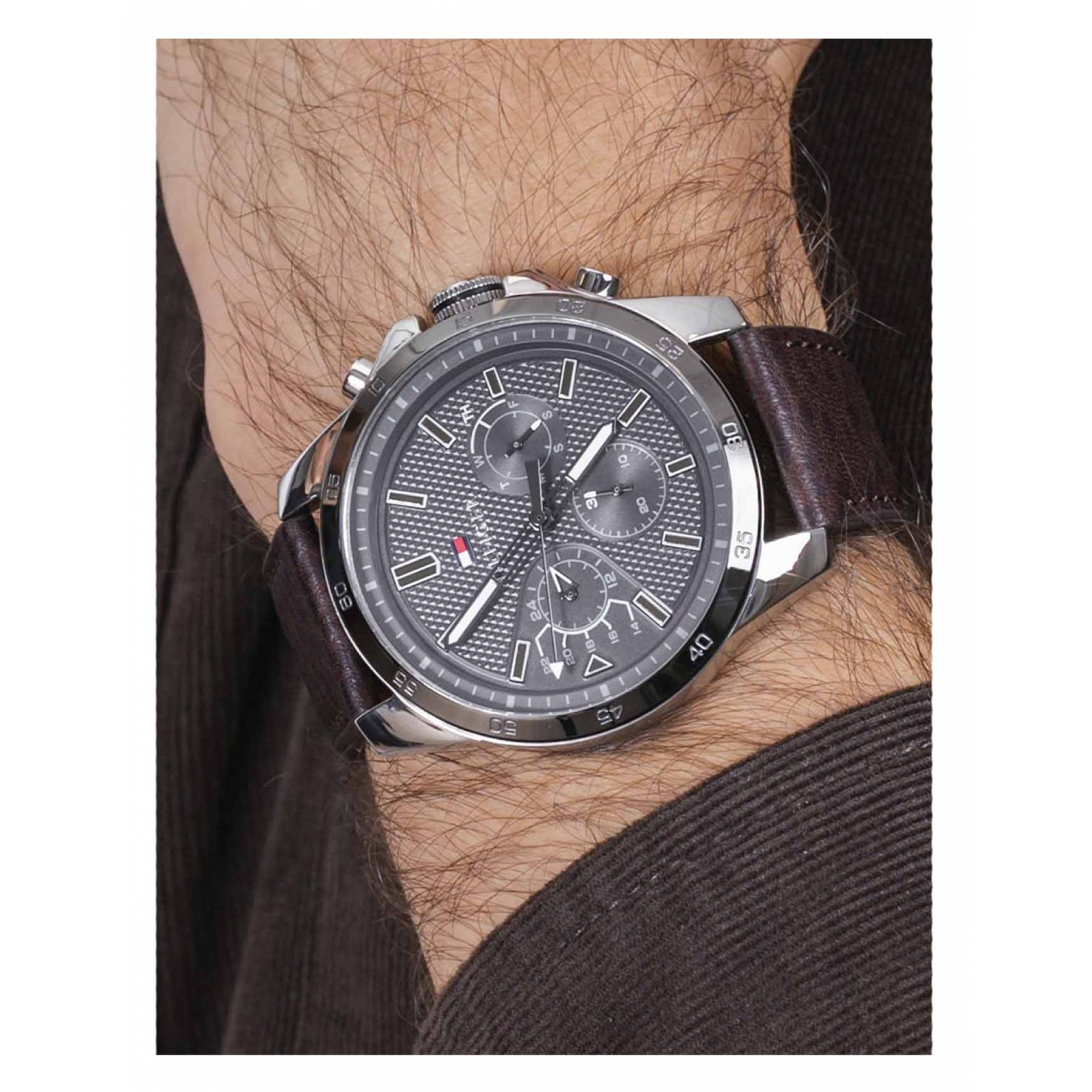 RELOJ TOMMY HILFIGER CABALLERO 1791562 PLATEADO