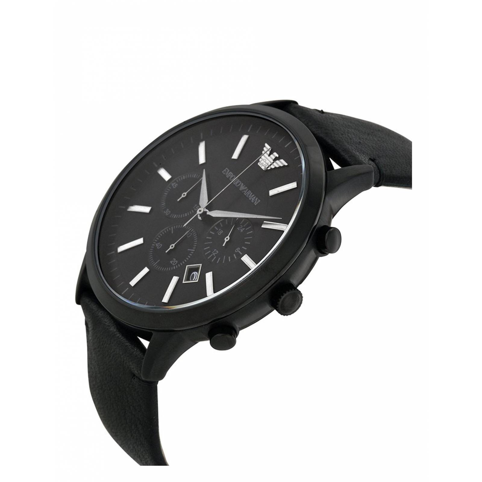 RELOJ EMPORIO ARMANI CABALLERO AR2461 PIEL NEGRO
