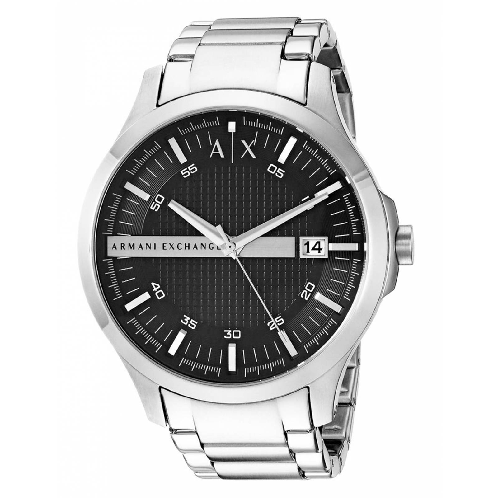 RELOJ ARMANI EXCHANGE AX2103 PLATEADO NEGRO HOMBRE