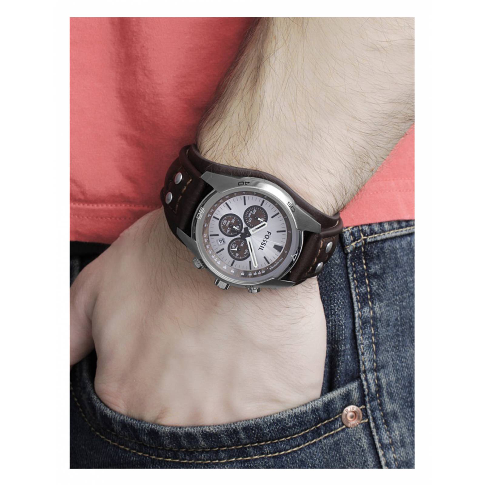 RELOJ FOSSIL CH2565 CAFÉ