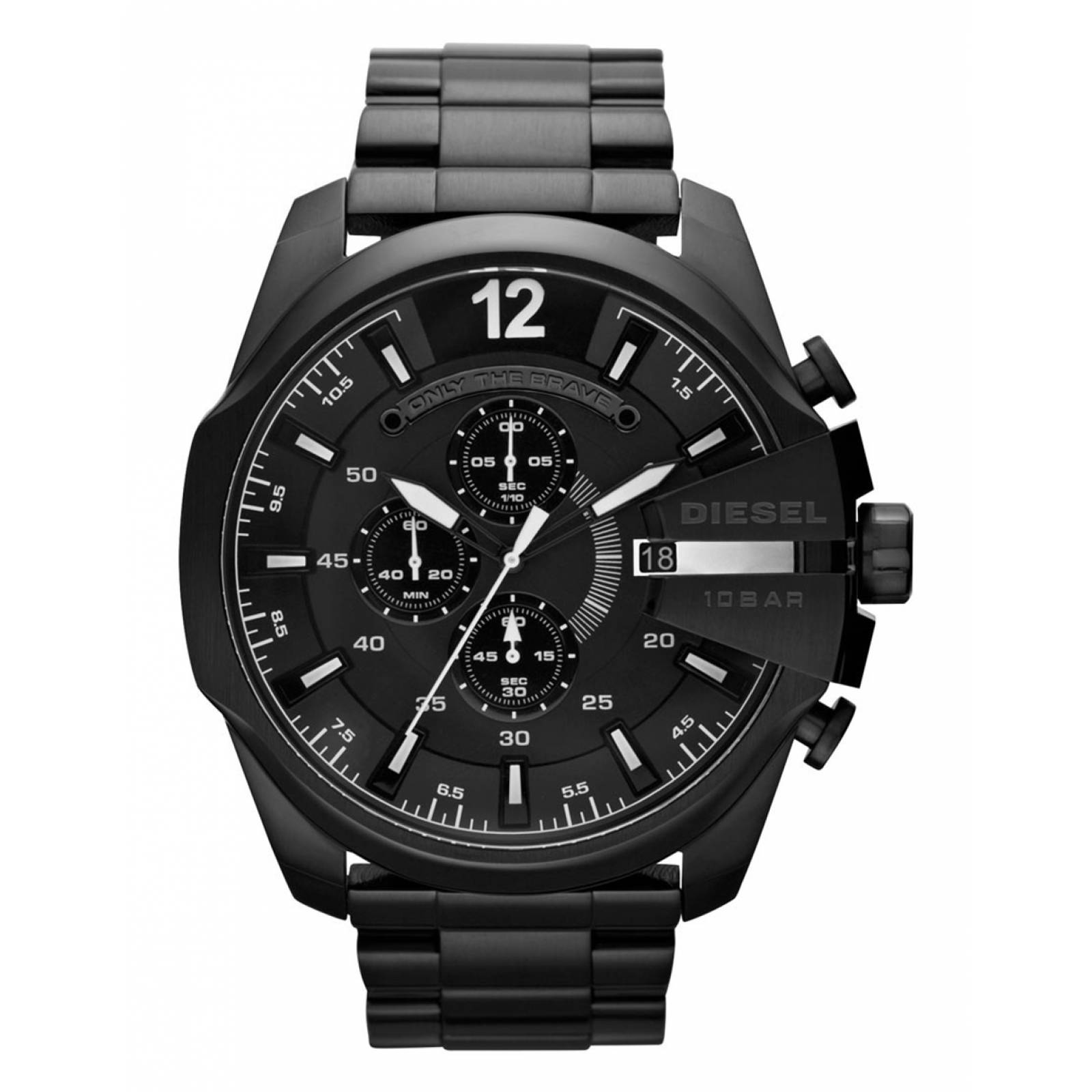 Reloj best sale diesel negro