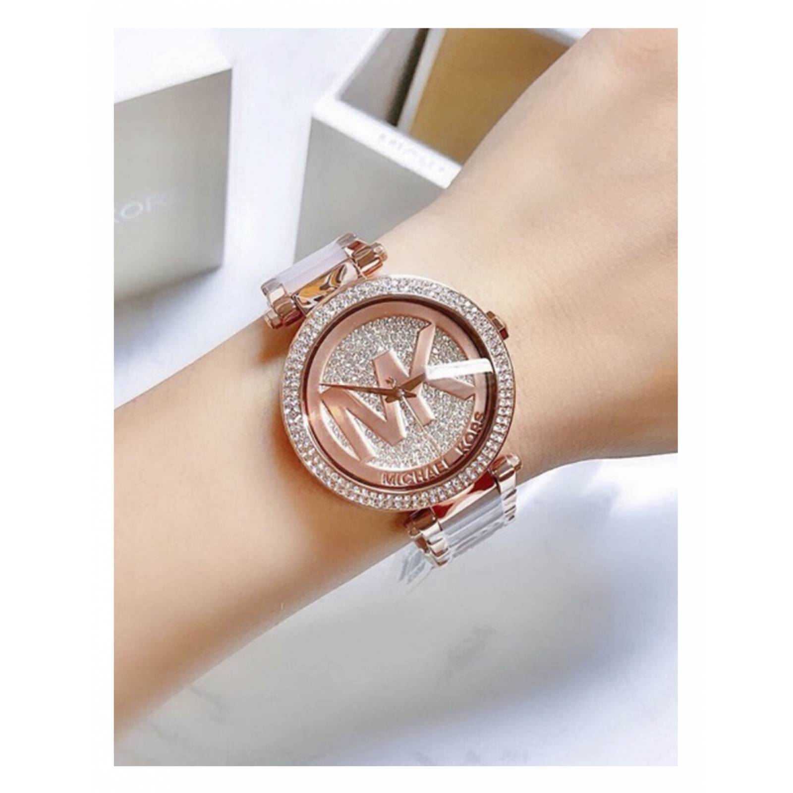 RELOJ MICHAEL KORS DAMA MK6176 ORO ROSA