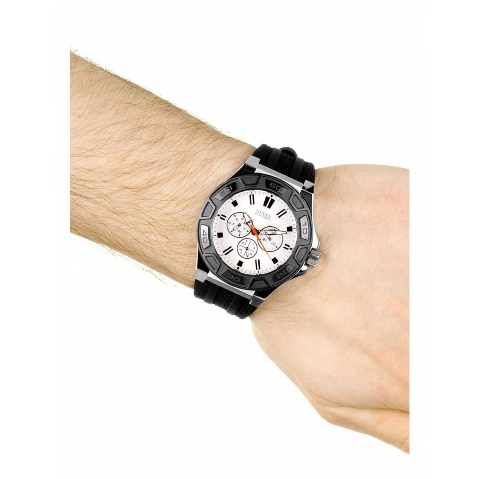 RELOJ GUESS CABALLERO W0674G3 NEGRO