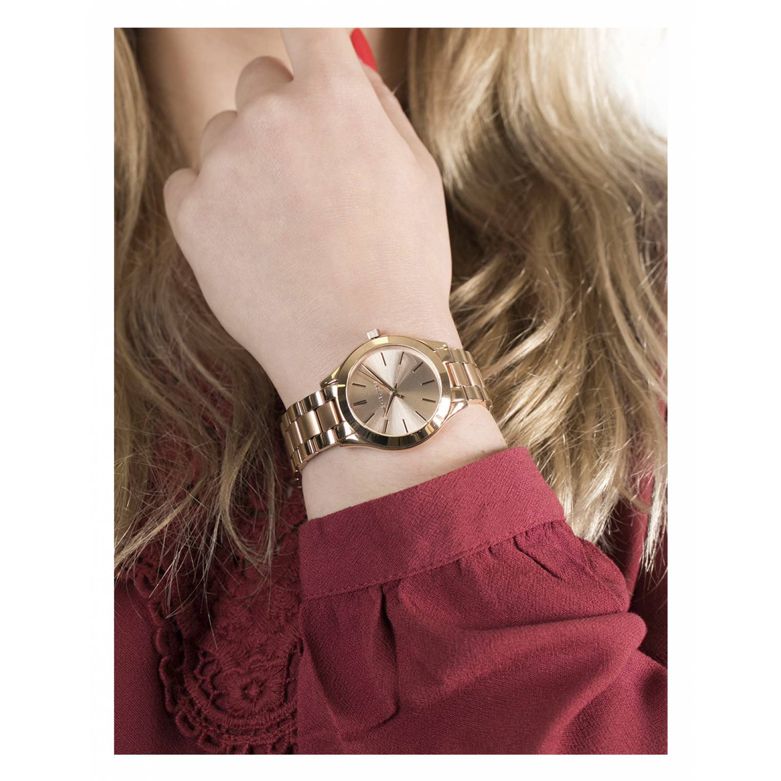 RELOJ MICHAEL KORS DAMA MK3513 ORO ROSA