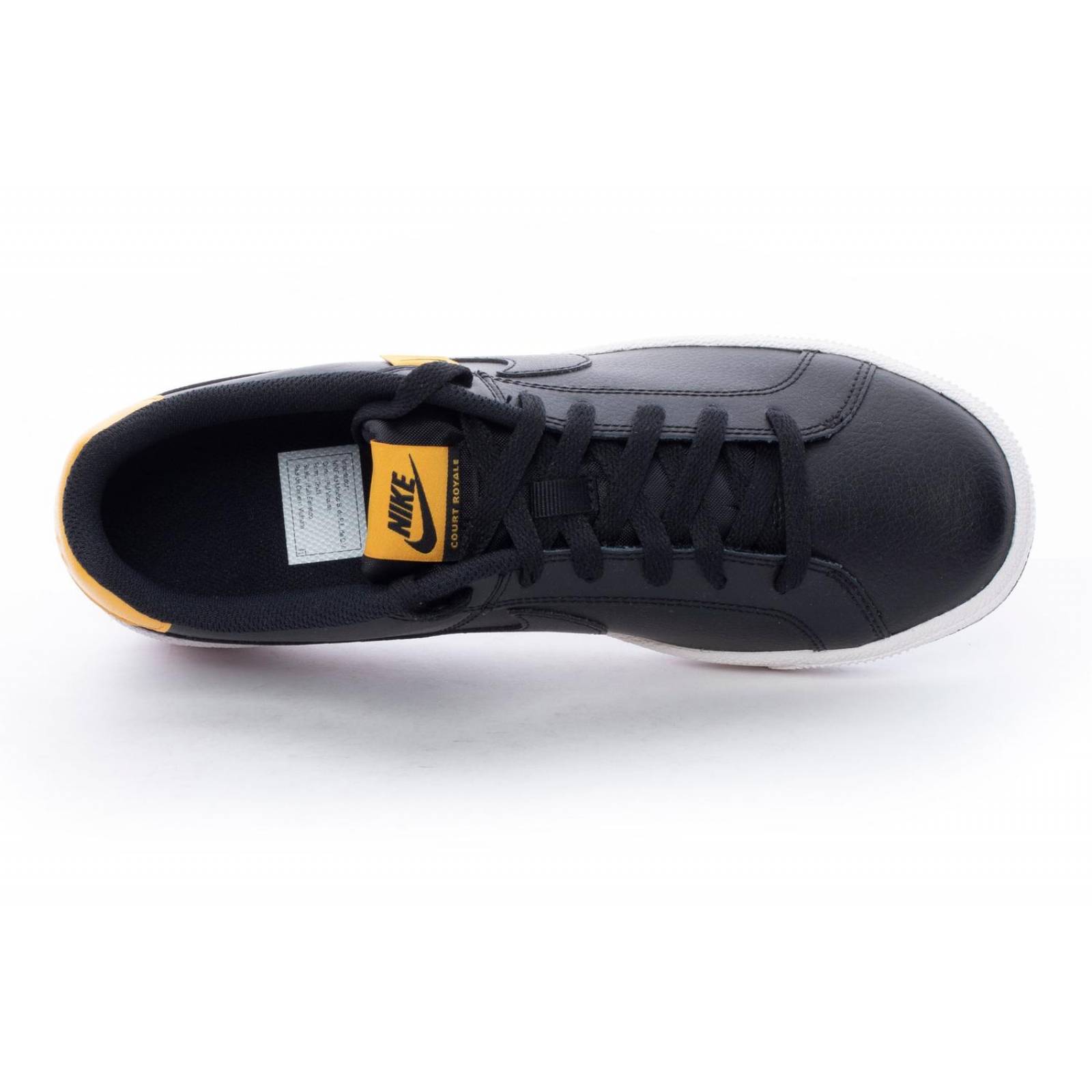 0 CJ9263-002 Tenis Court Royale Negro Hombre - Negro - 25.5 