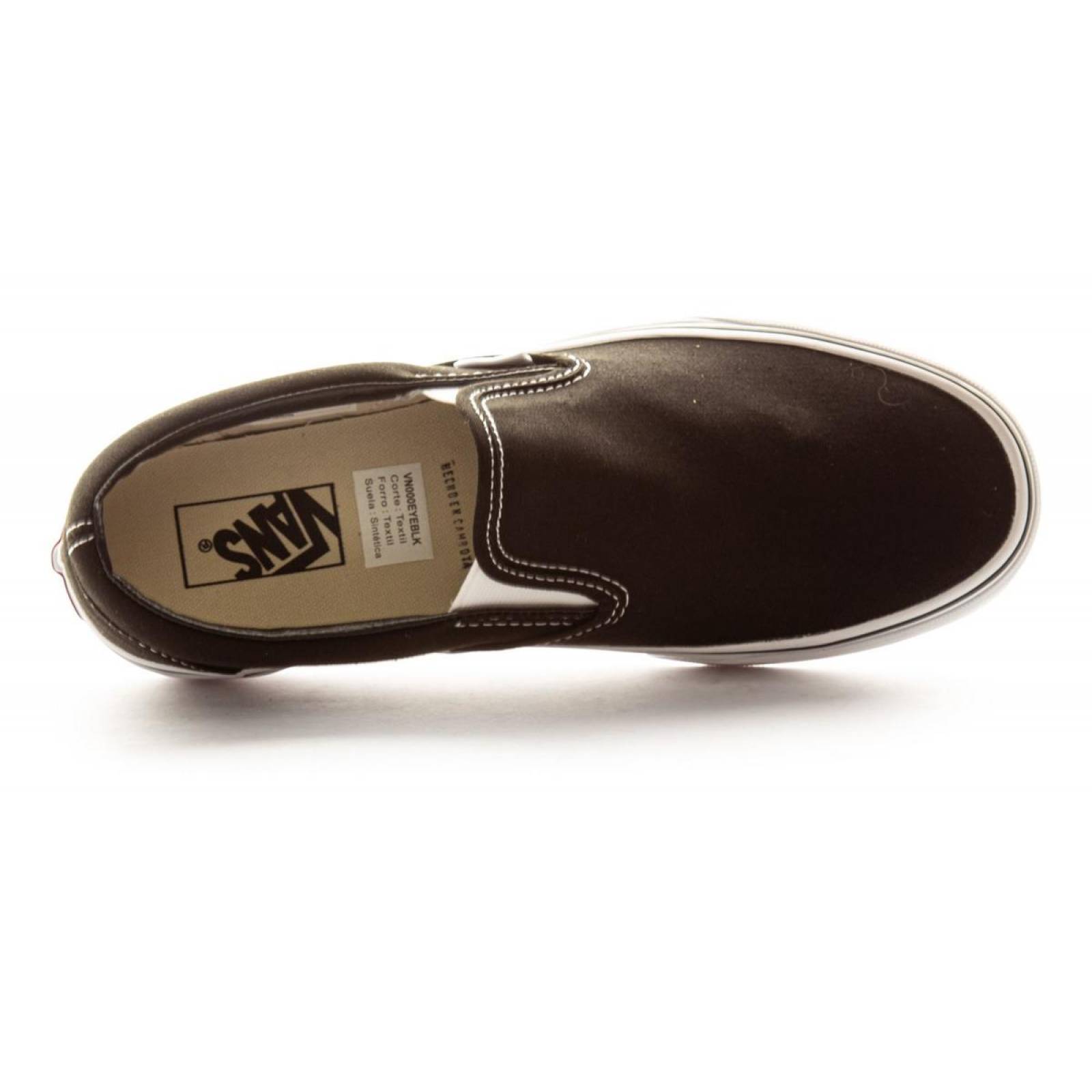 Tenis para Hombre Lona Vans Freestyle Mod. VN000EYEBLK