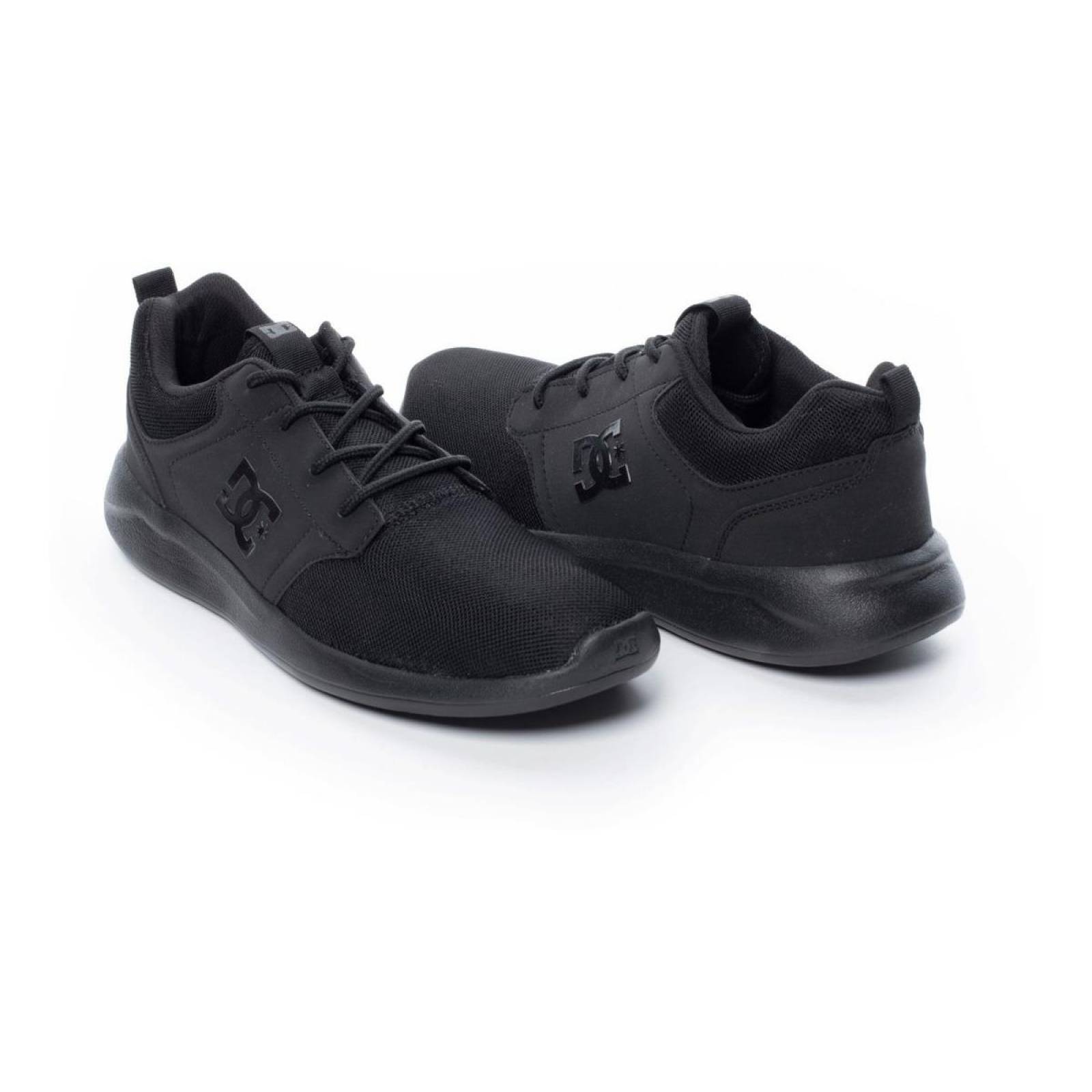 Tenis dc best sale todo preto