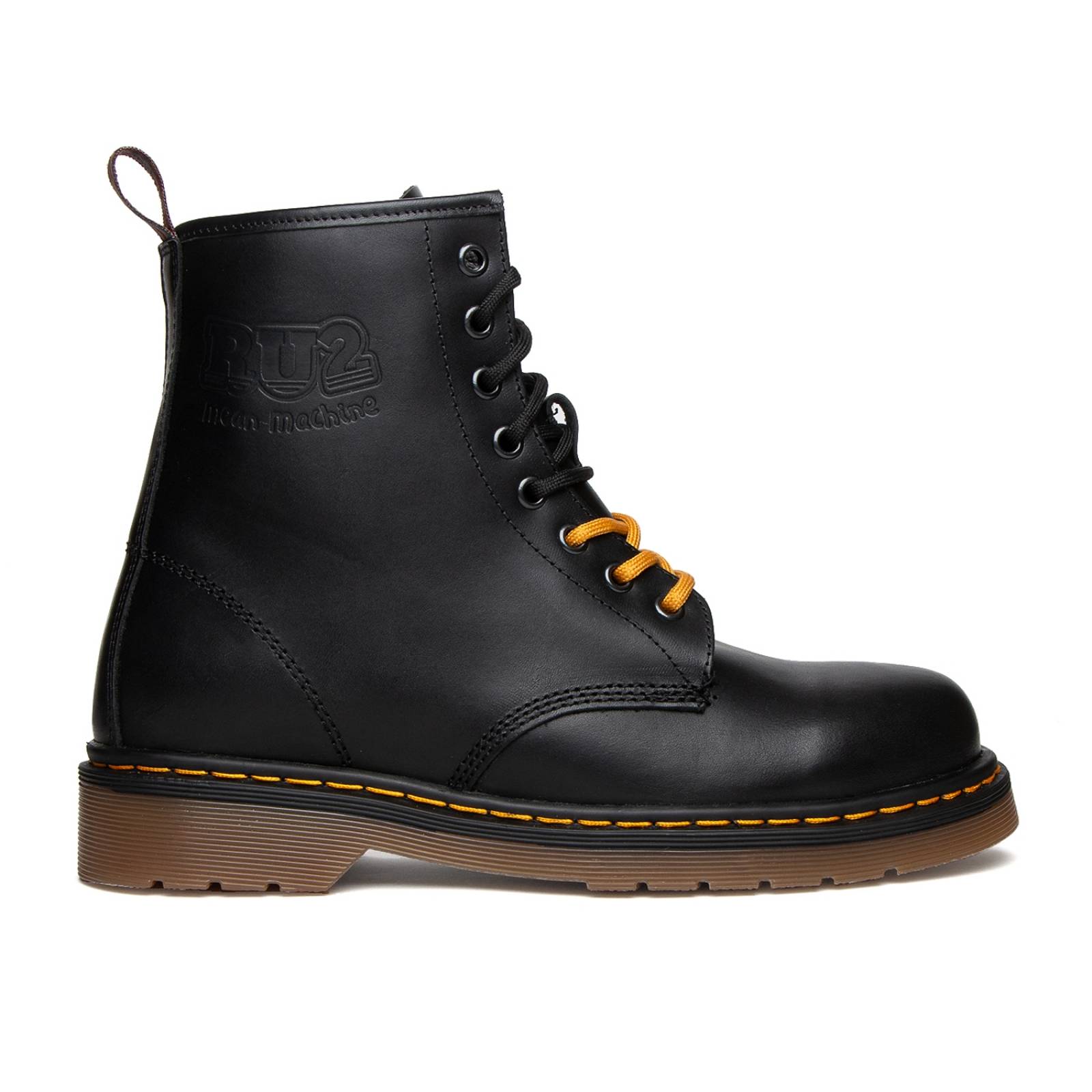 Bota para Hombre en Piel RU2 Mod. 0977S-01-NEGRO