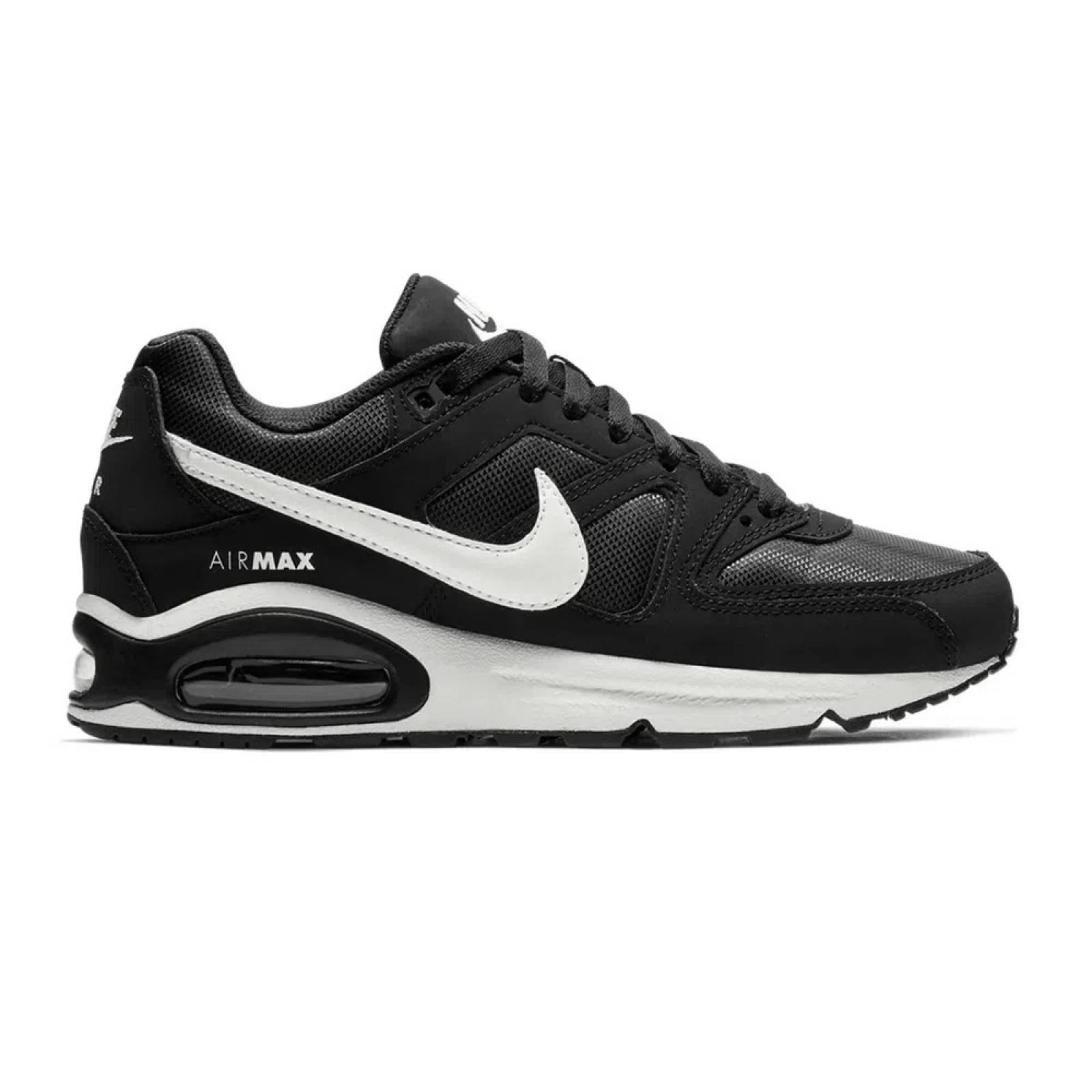 TENIS NIKE AIR MAX COMMAND MUJER NEGROS CASUAL STROLL