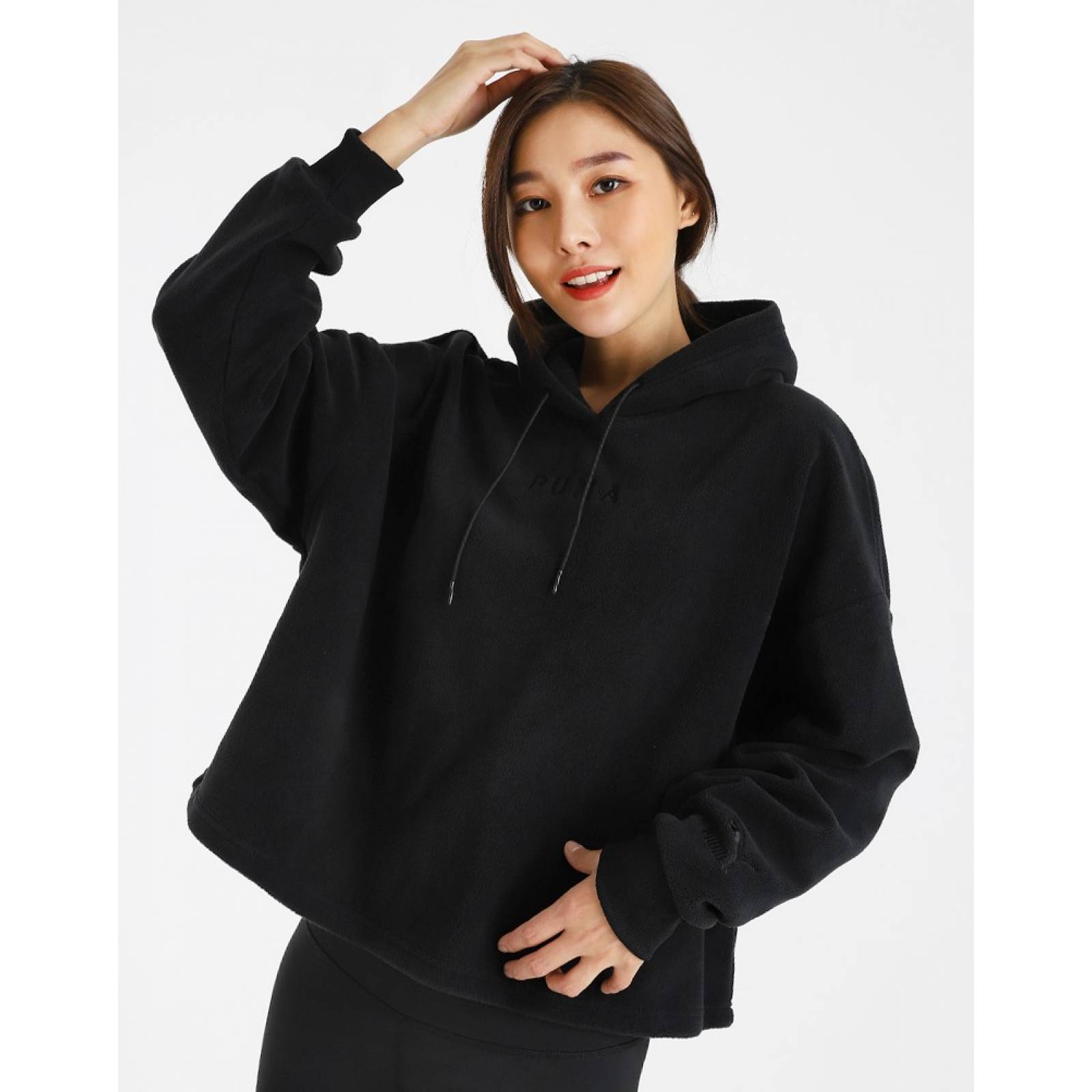 Sudadera Con Gorro Puma XTG Mujer Negro Sport Invierno