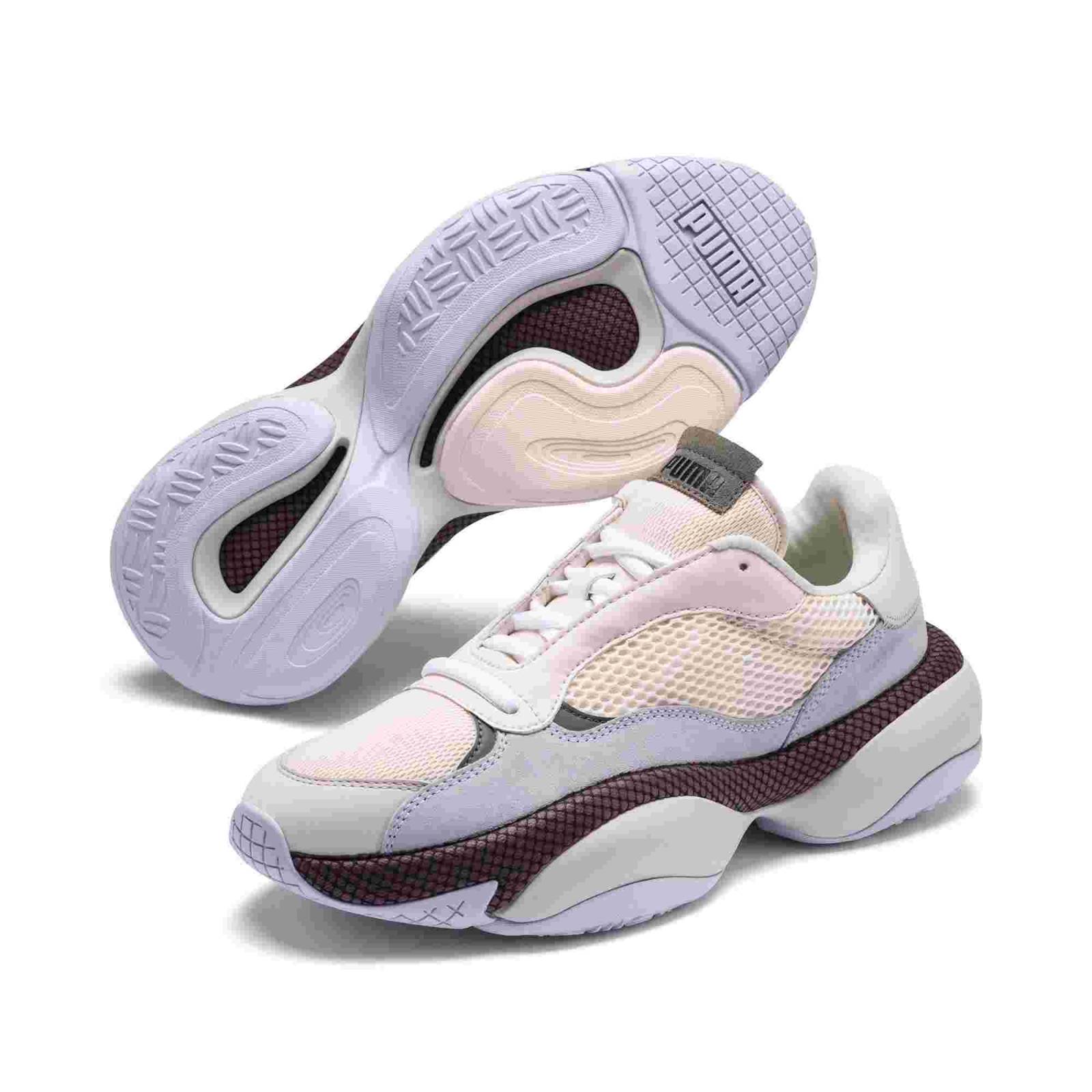 Tenis Puma Alteration Blitz para Mujer Beige azul 