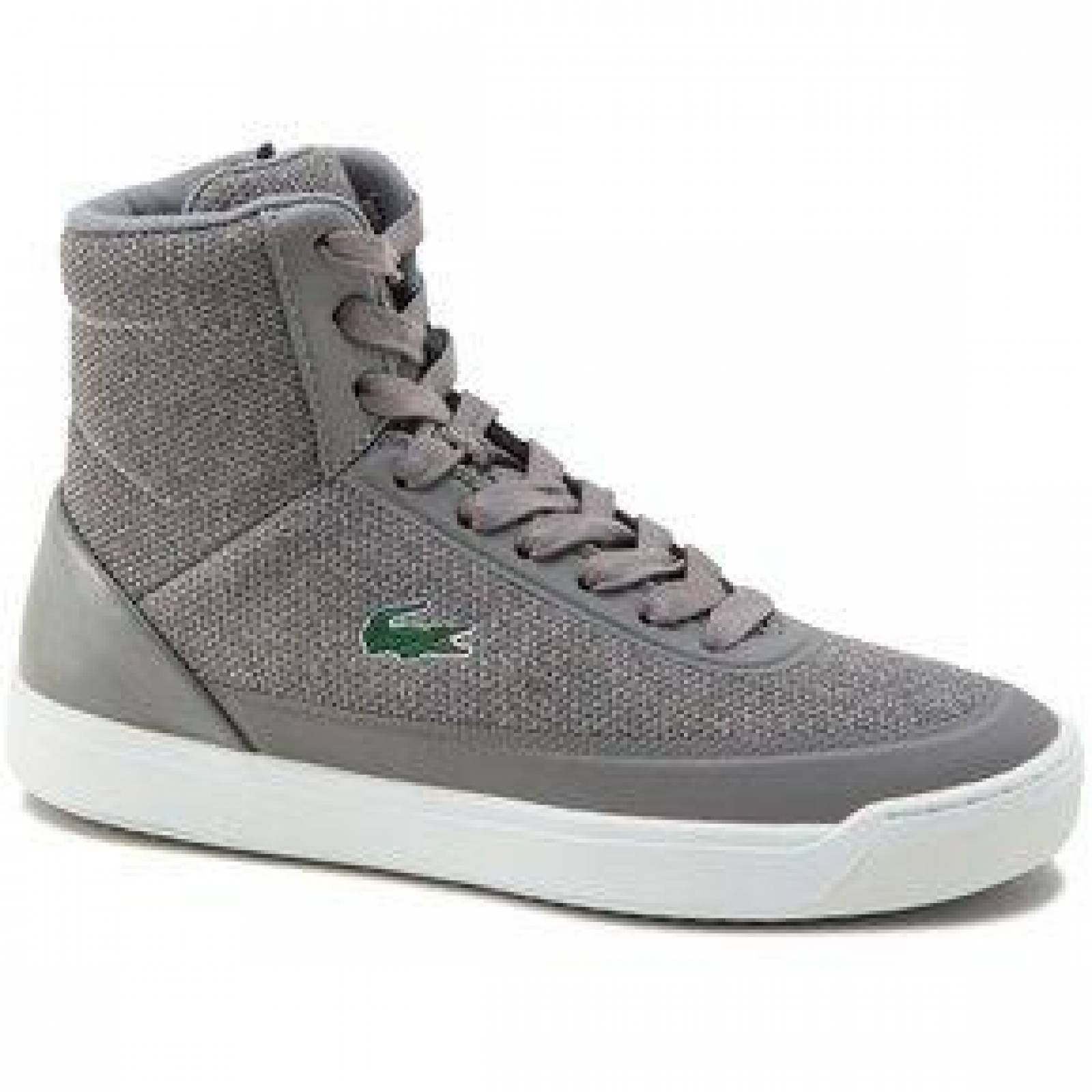 Tenis Lacoste Explorateur Calf 317 2 Mujer Gris Bota 