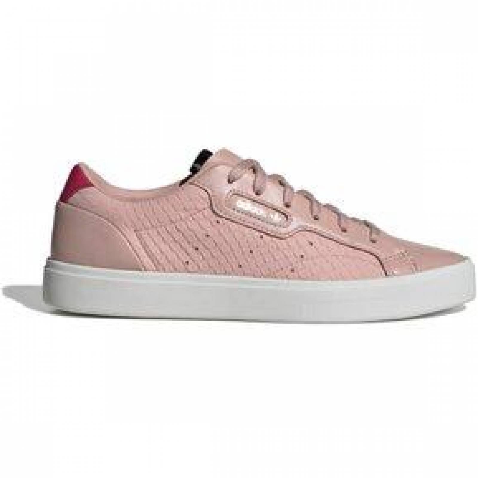 TENIS ADIDAS SLEEK ROSA MUJER CASUAL MODA SPORT 