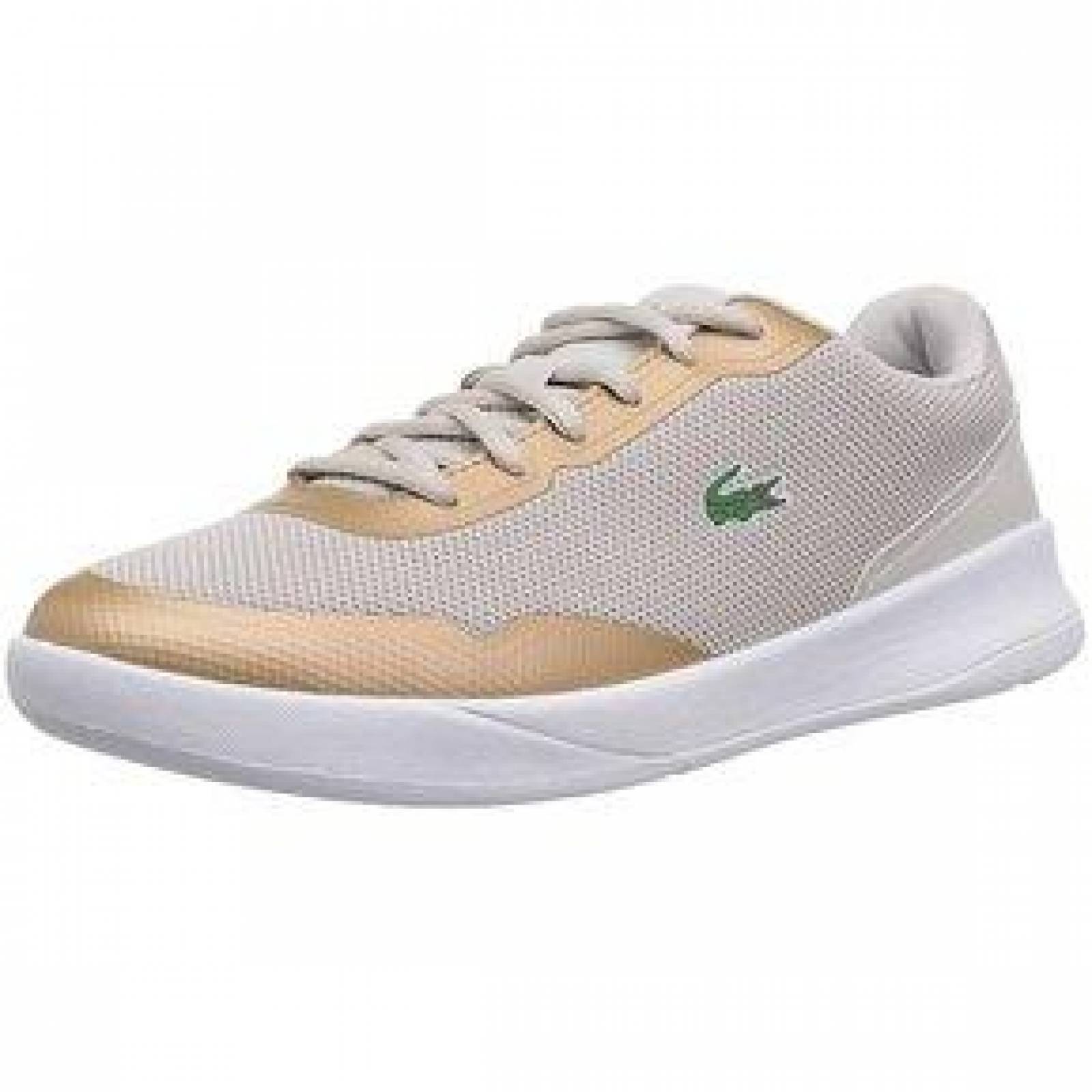 Tenis lacoste best sale dorados mujer