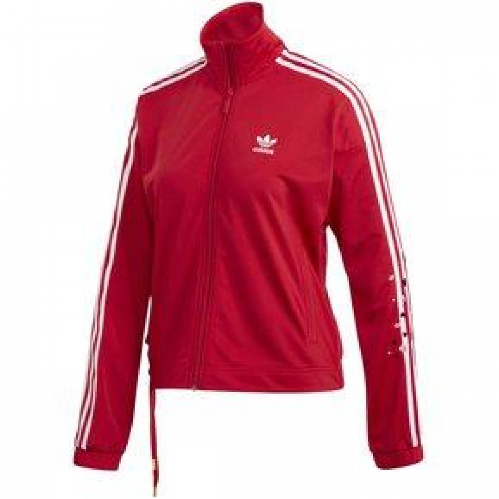 Chamarra adidas Originals Mujer Scarlet 3 Franjas Corazones 