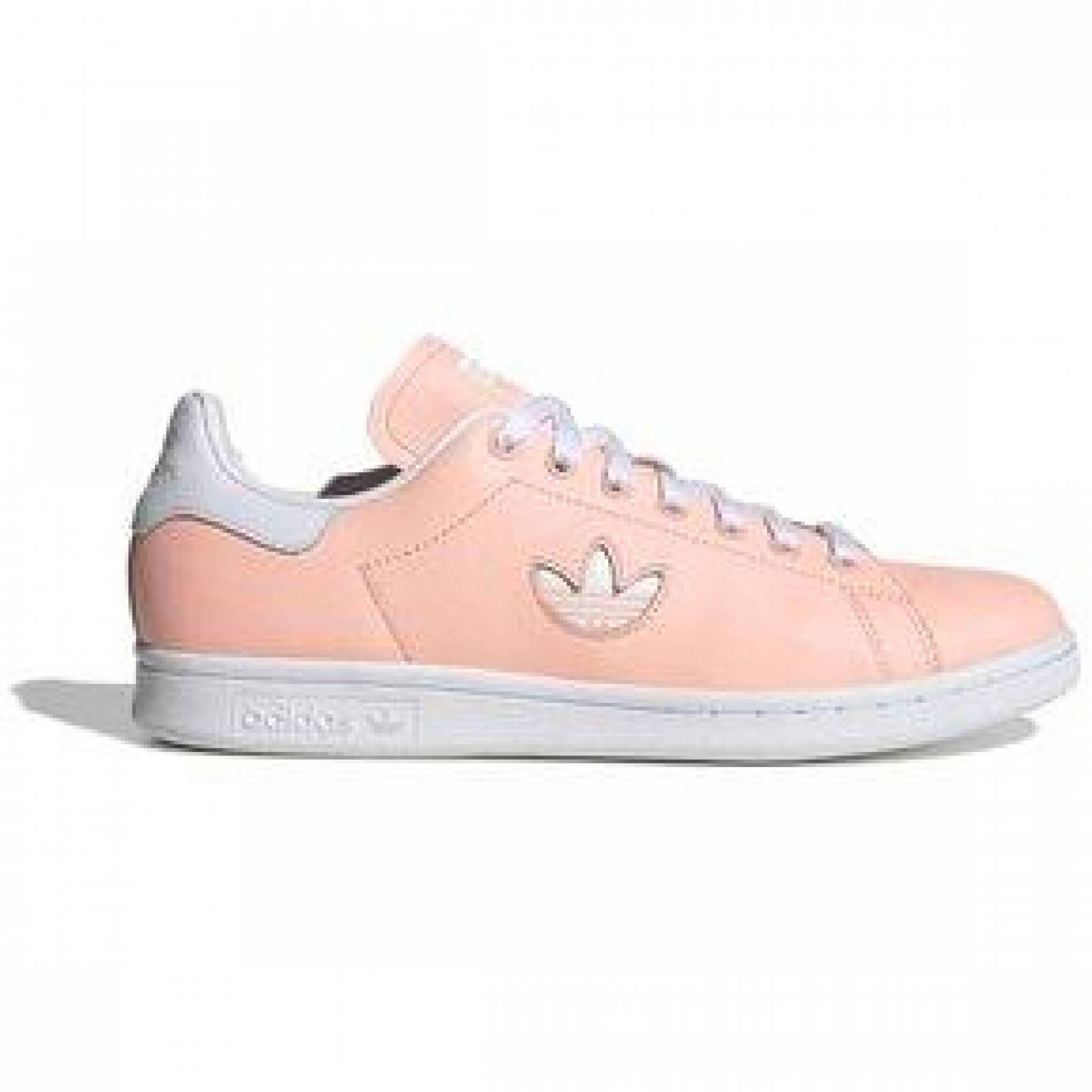Tenis Adidas Originals Stan Smith Mujer Durazno Casual Moda 
