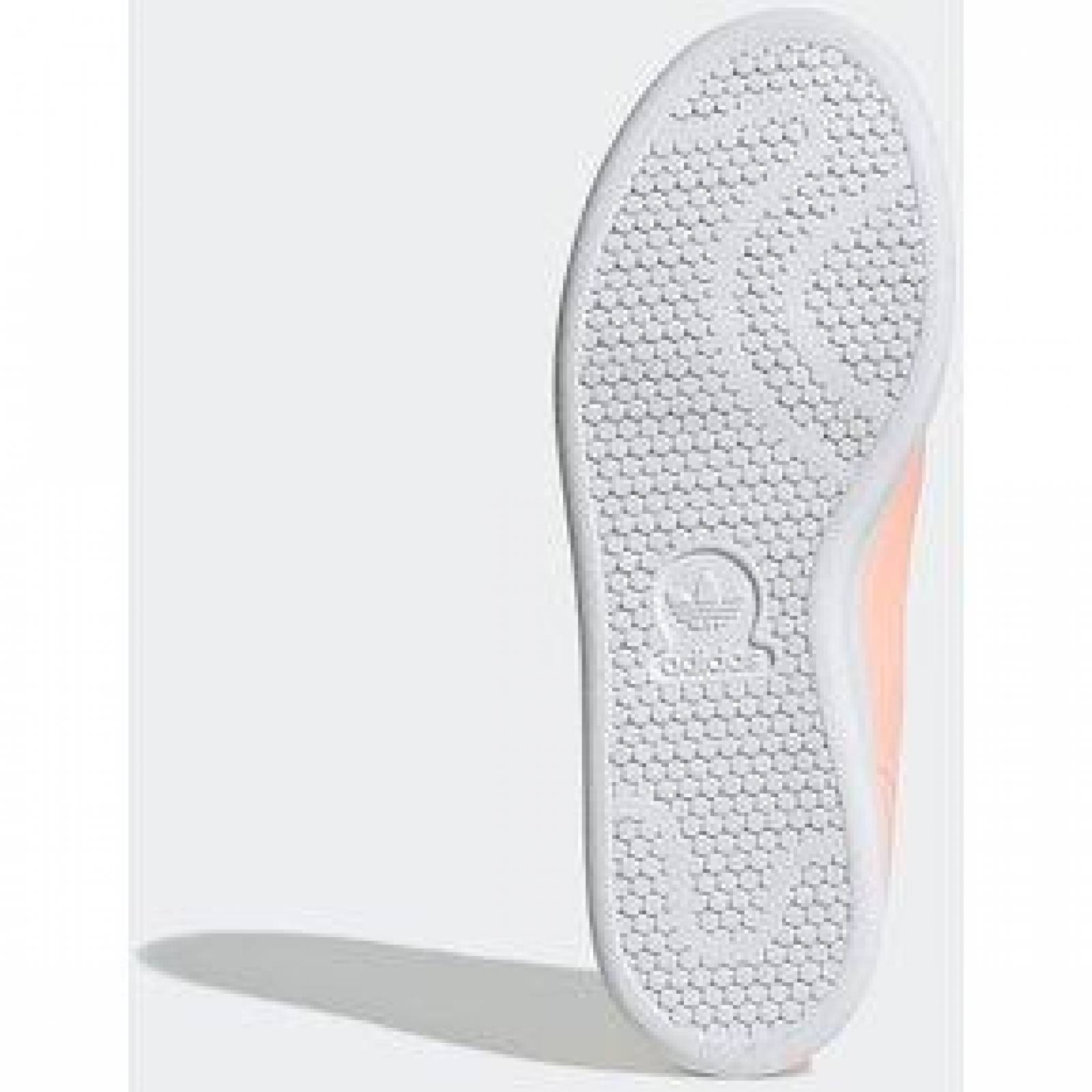 Tenis Adidas Originals Stan Smith Mujer Durazno Casual Moda 