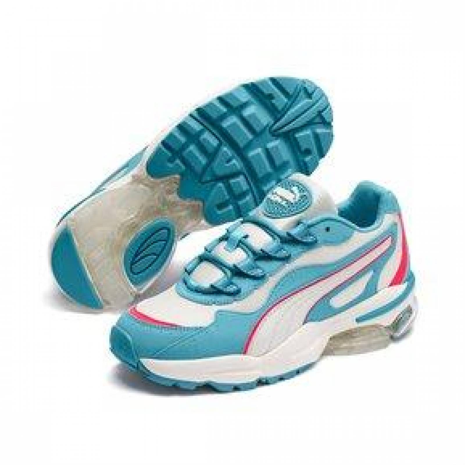 Tenis Puma Cell Stellar Mujer Azul Sport Running Gym