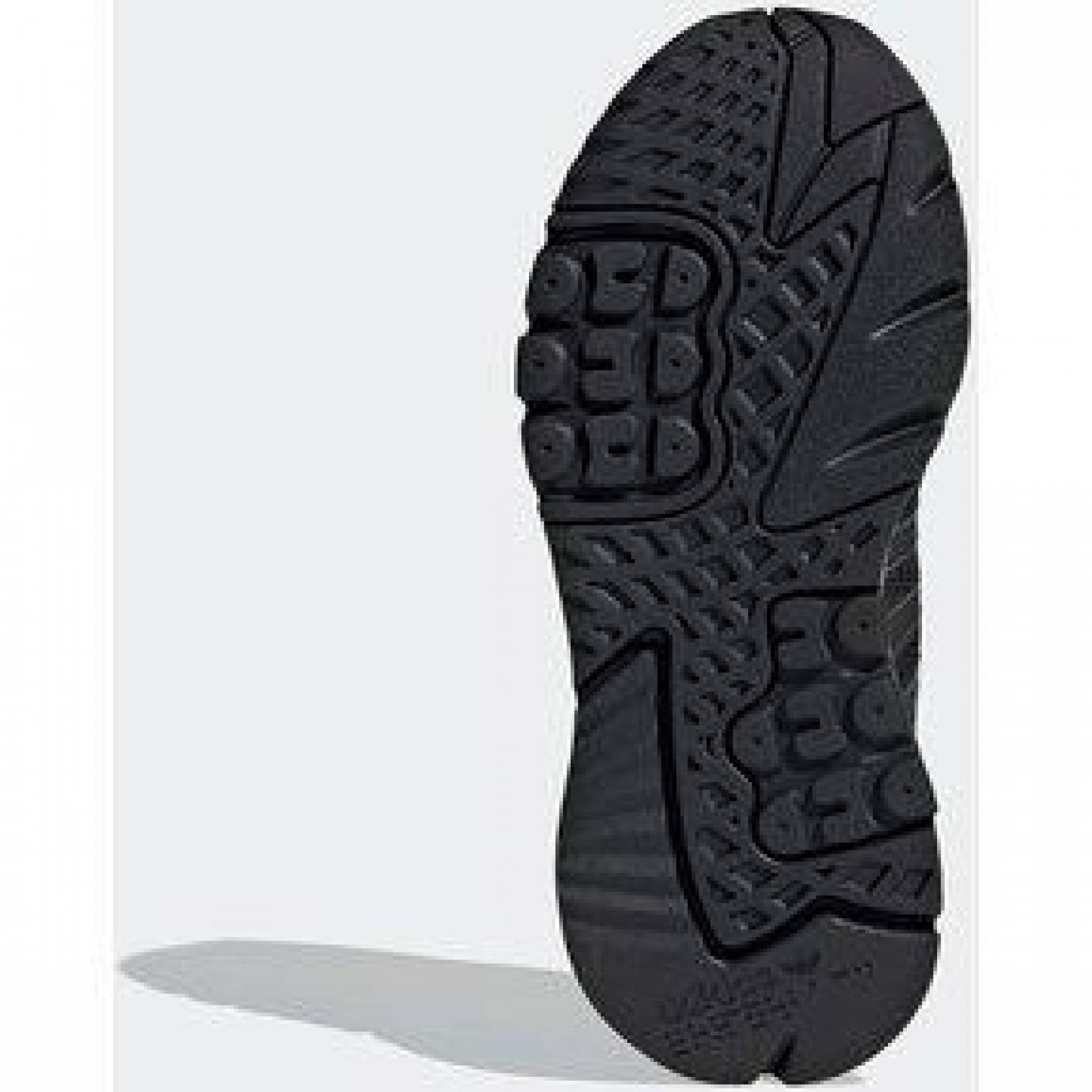 Tenis Adidas Nite Jogger Mujer Negro Reflejante Running 