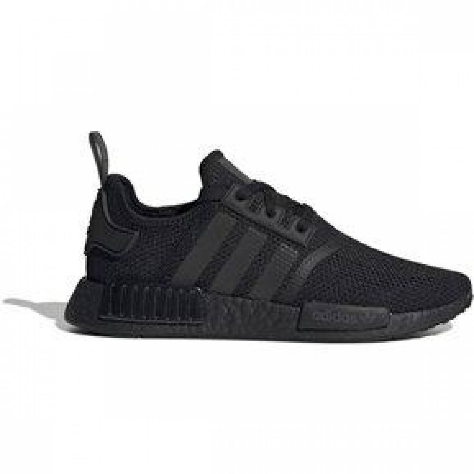 TENIS ADIDAS NMD_R1 ORIGINALS TRIPLE BLACK HOMBRE REFLEJANTE 