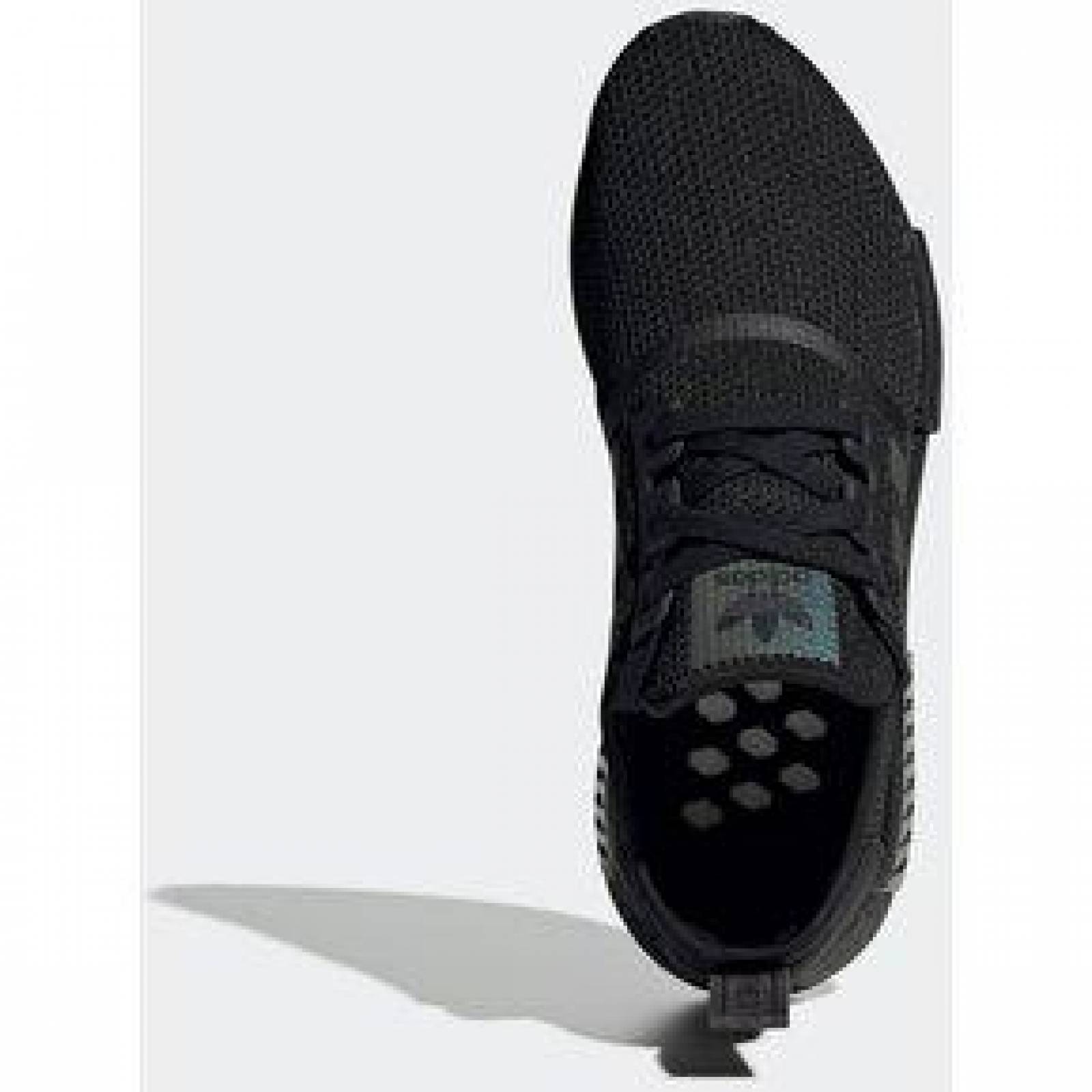 TENIS ADIDAS NMD_R1 ORIGINALS TRIPLE BLACK HOMBRE REFLEJANTE 