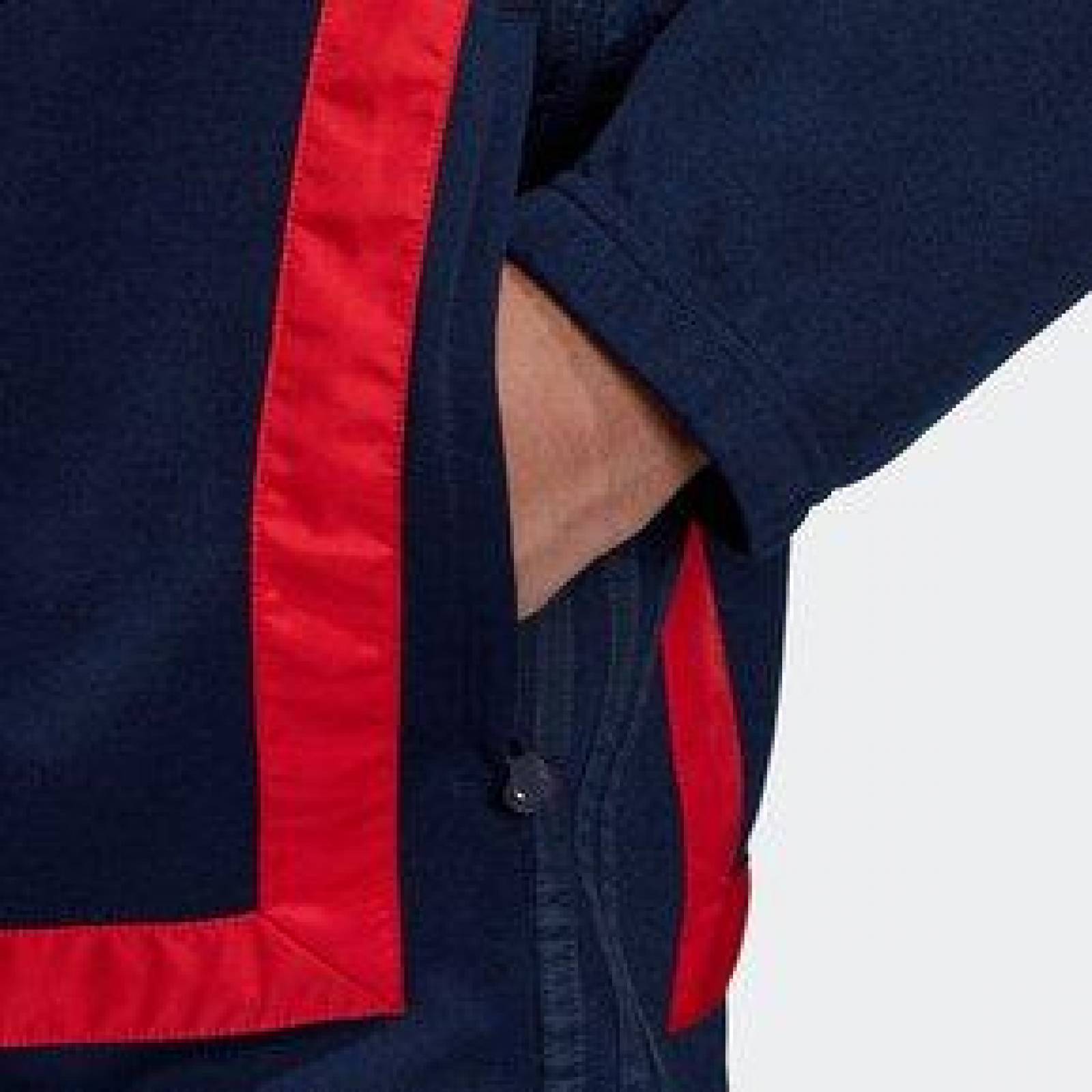 Chamarra Adidas Warm Up Hombre Azul Superstar Sport 