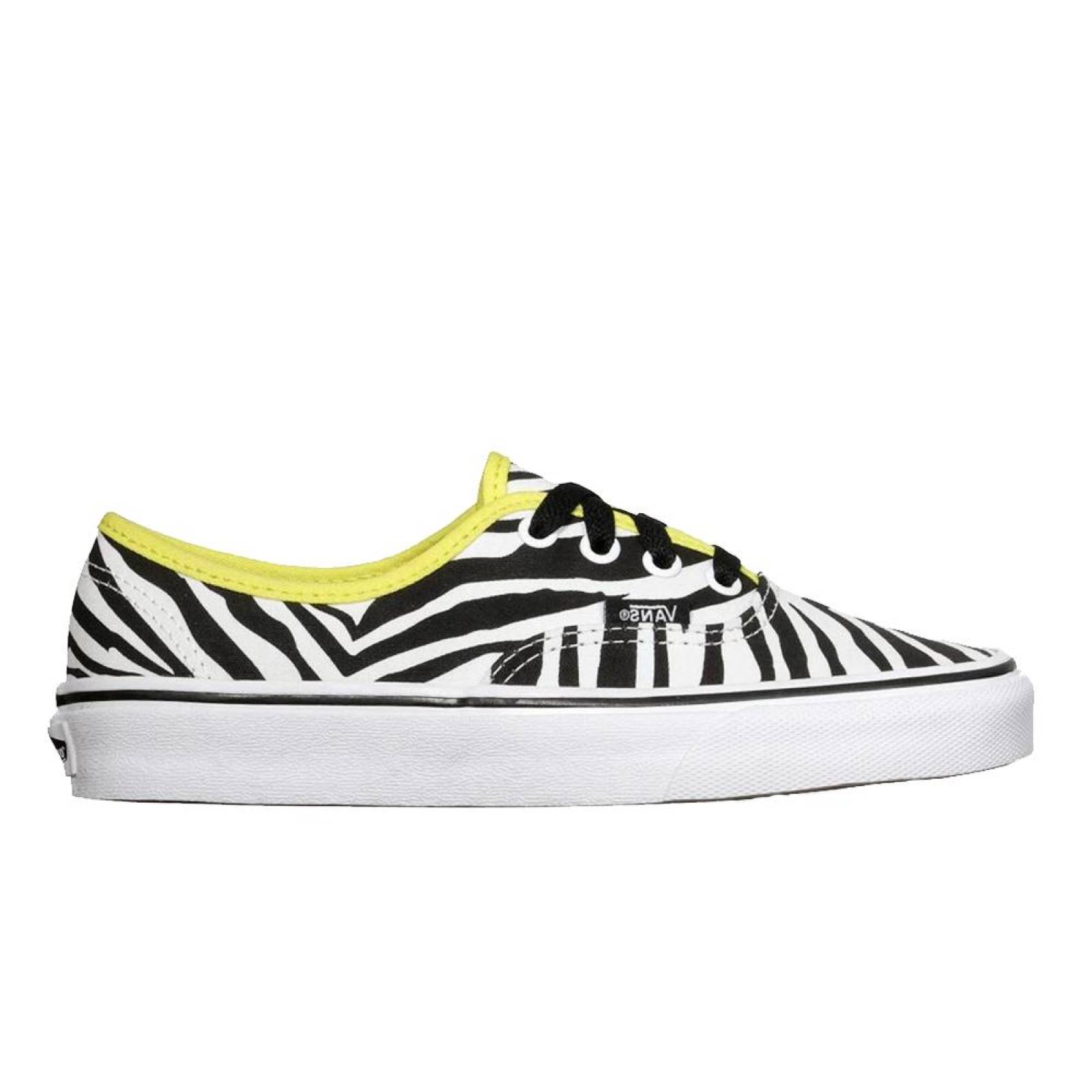 Tenis Vans Authentic Zebra Mujer