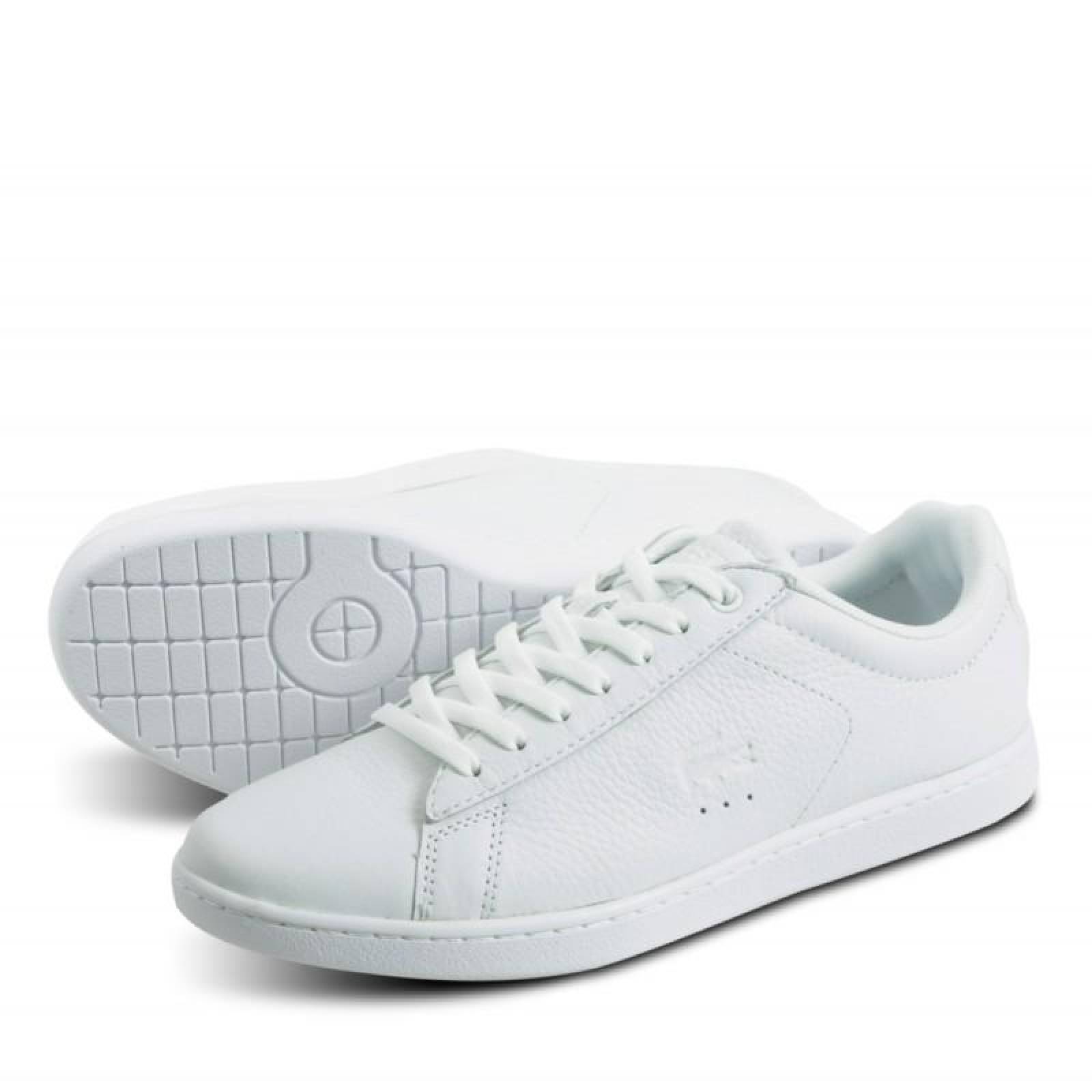 Tenis Lacoste Carnaby Evo 319 1 Mujer Moda Diseño Piel