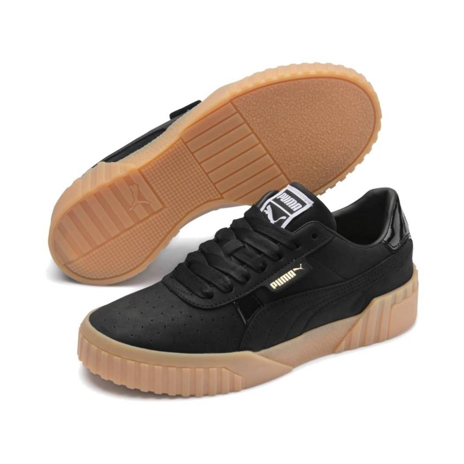 Tenis Puma Cali Nubuck Mujer Casual Sport Plataforma 