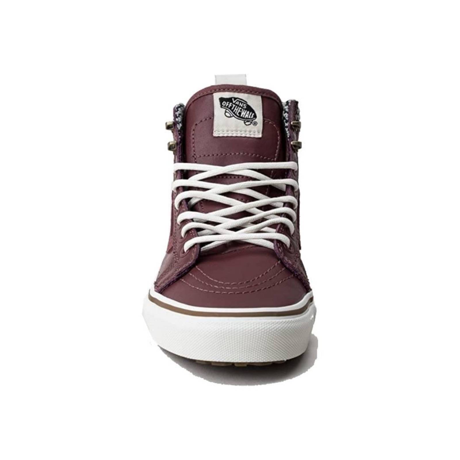 Tenis Vans Sk8 Hi MTE Mujer Piel Skate Moda Casual 